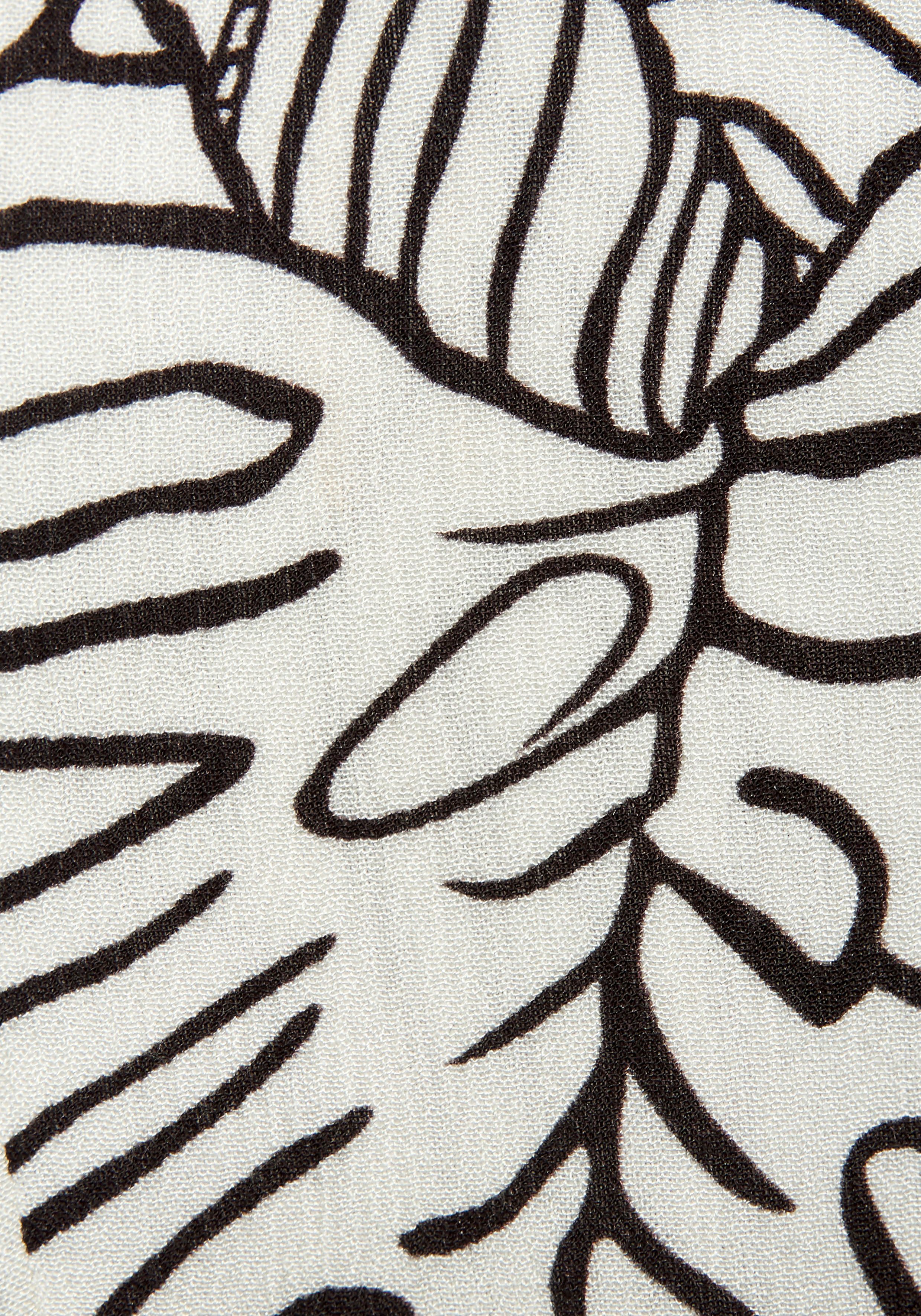 s.Oliver Longtunika aus gekreppter Viskose, kurzes Sommerkleid, Blusenkleid, taillierbar