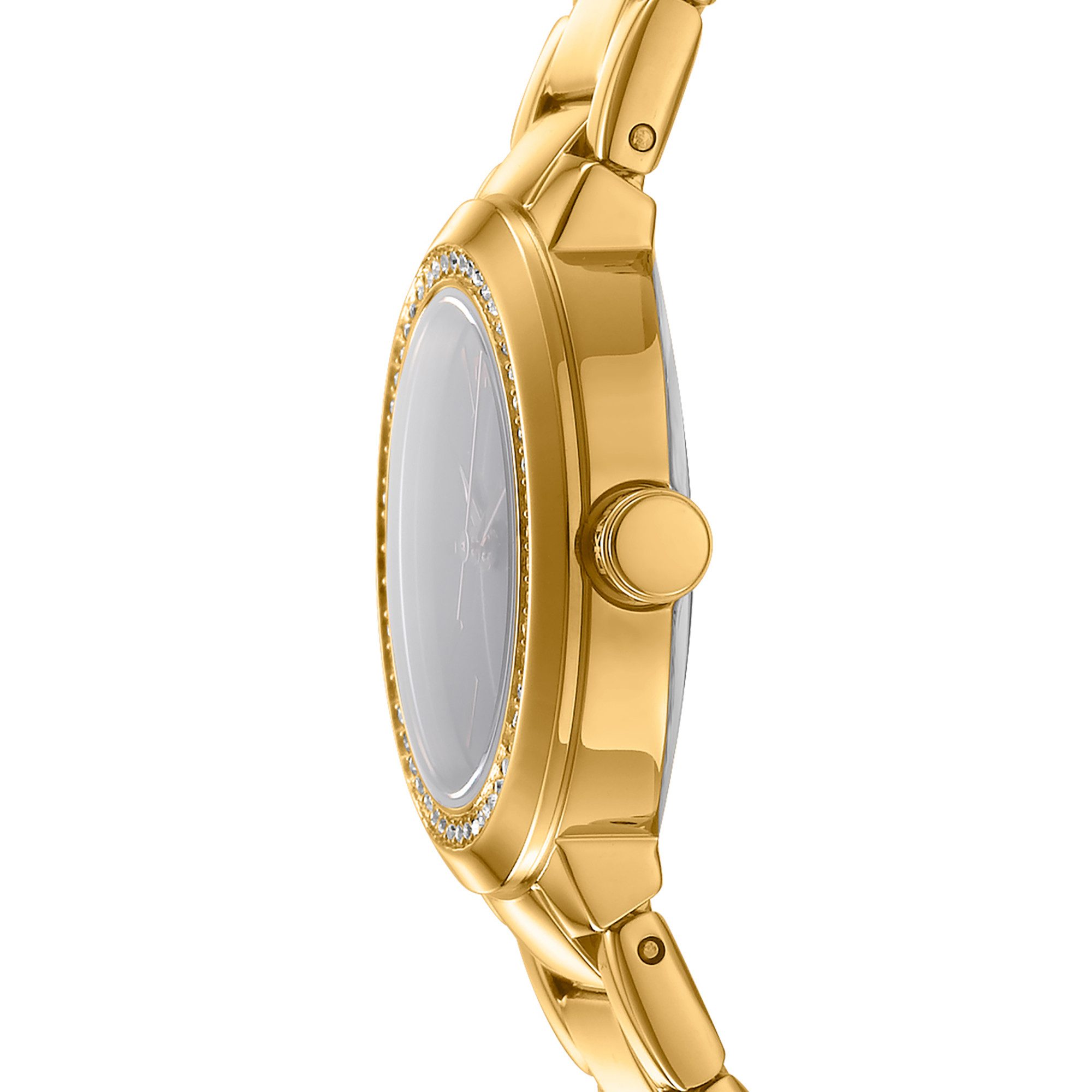 DKNY Quarzuhr Eastside Mini DK1L024M0135, Armbanduhr, Damenuhr, Edelstahlarmband, analog