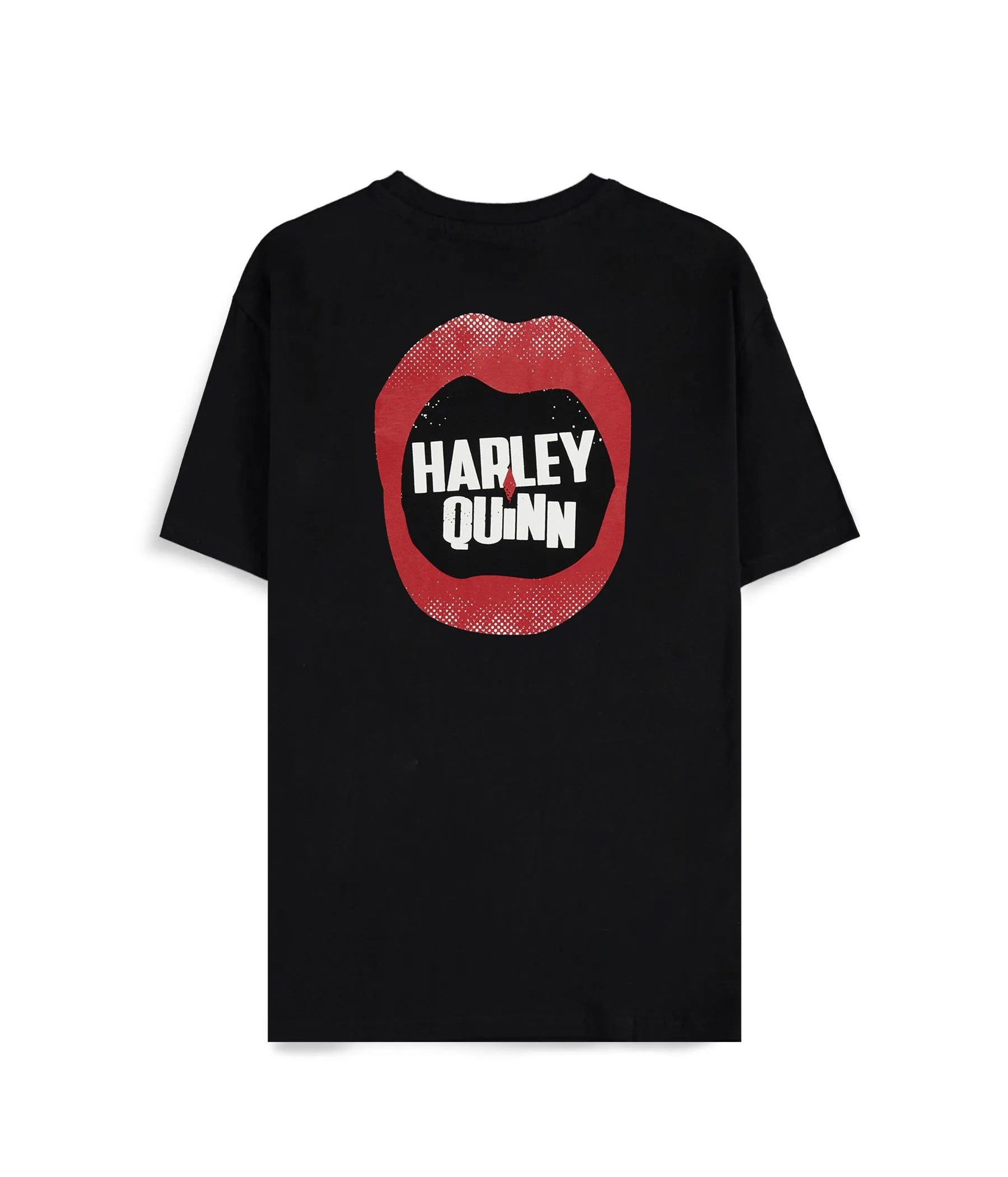 Batman T-Shirt Harley Quinn Lips