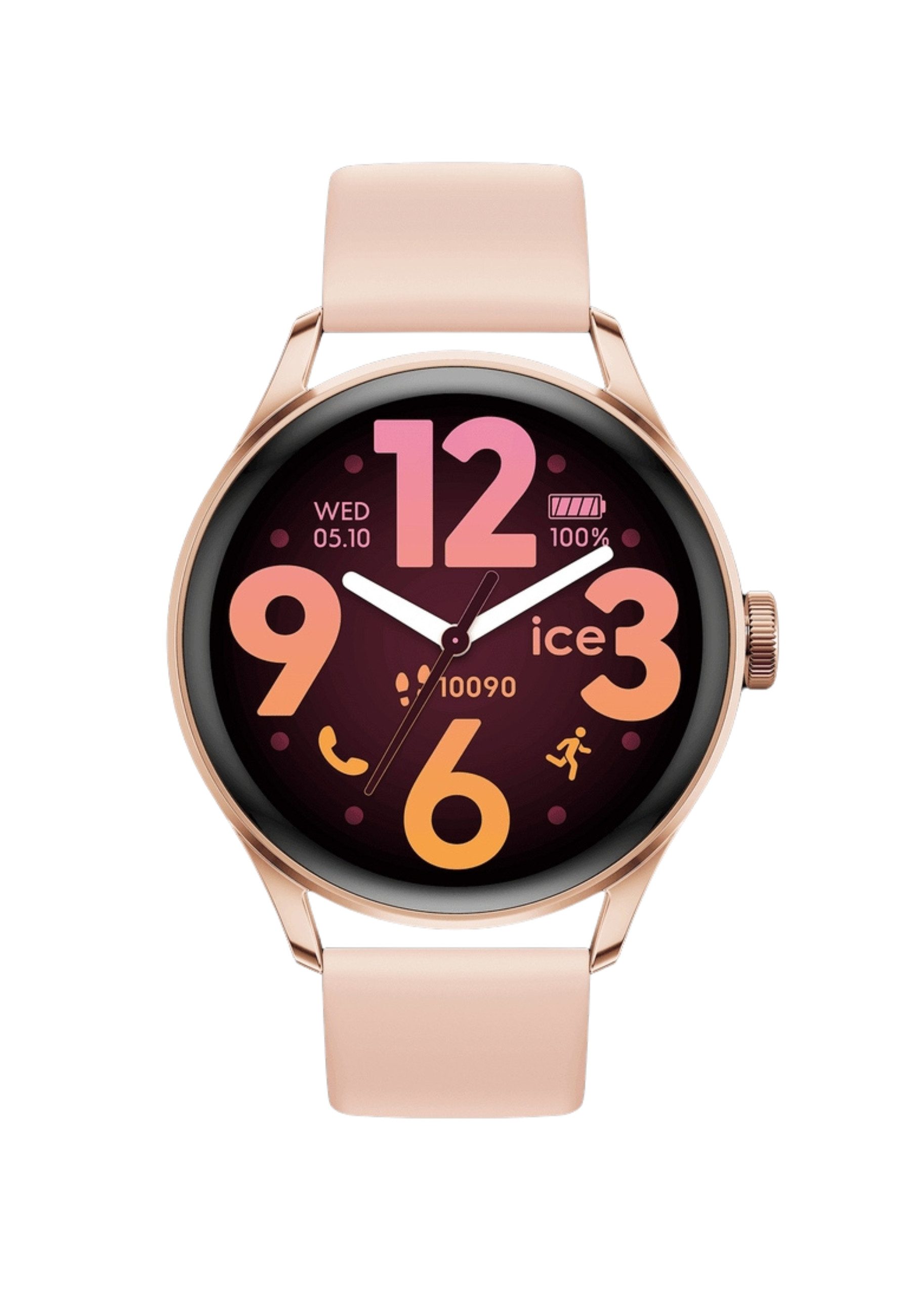 ice-watch ICE Smart 3.0 Rund 1.20 – Rosa Smartwatch Set