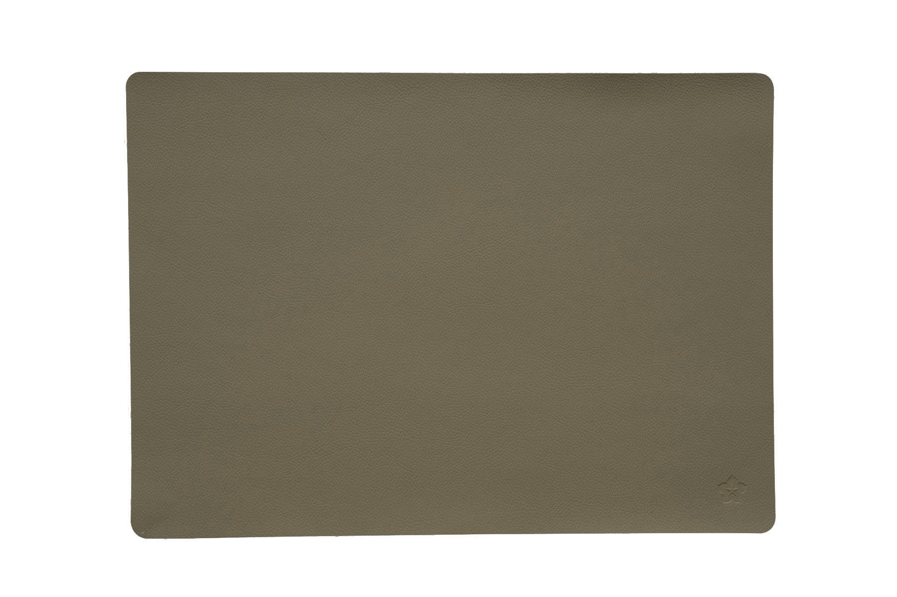 PICHLER Platzset Tischset 12er Set Jazz Rechteck 033/046 oliv, (Spar-Set, 12-St., 12 Platzdecken), Platzset Tischset Esszimmer Küche