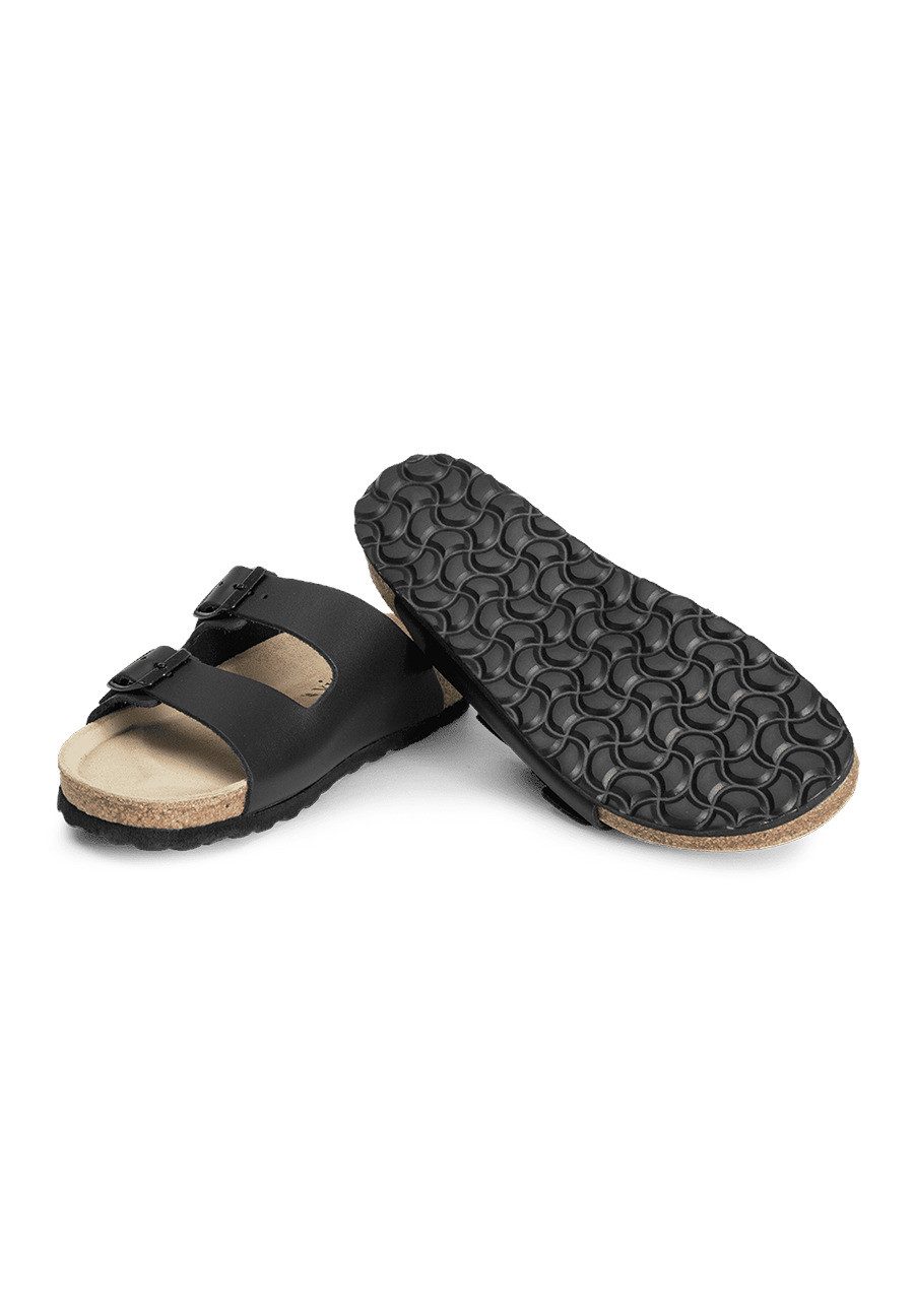 vitaform Unisex Pantoletten Vollrindleder Pantolette
