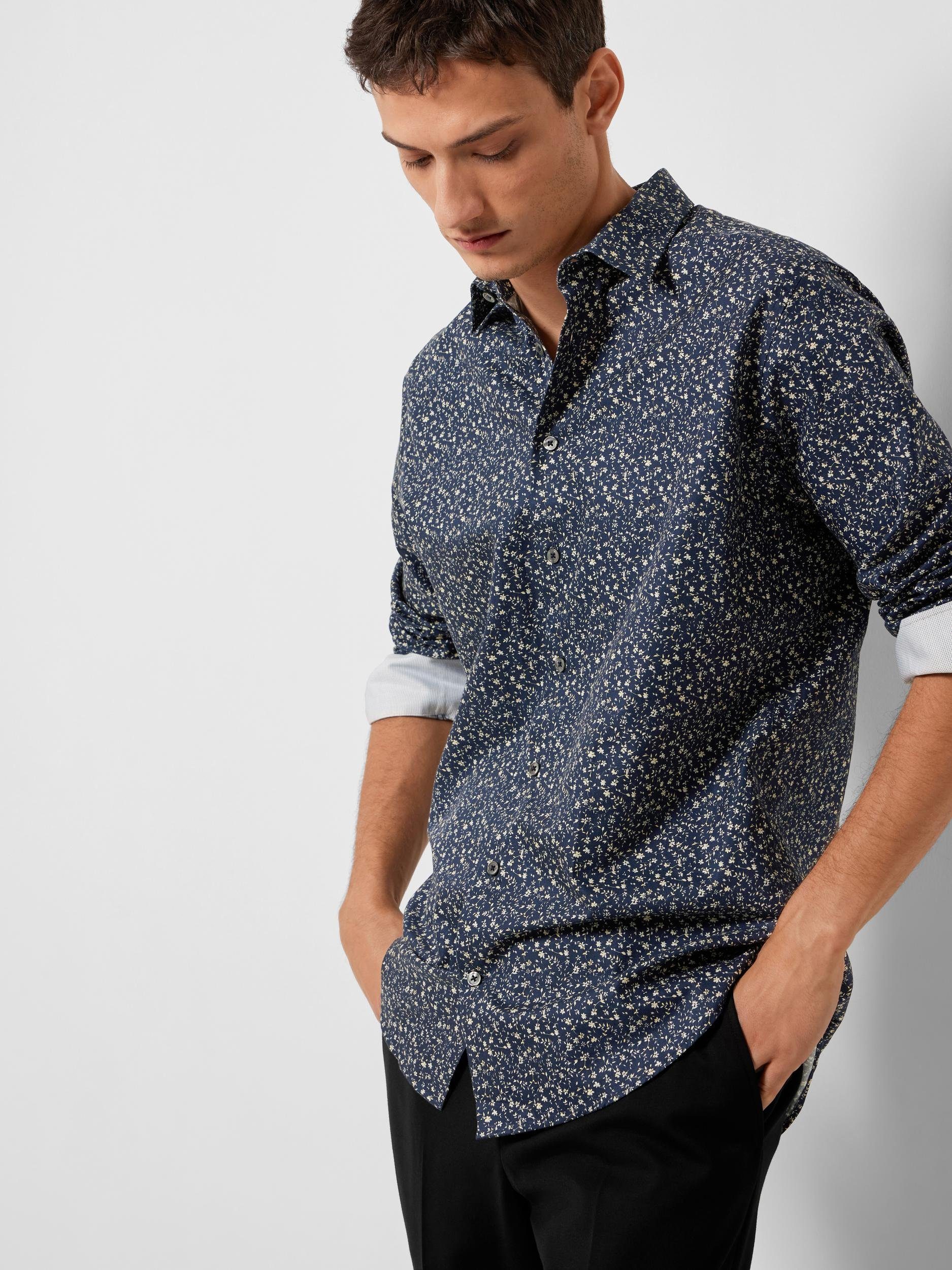 SELECTED HOMME Langarmhemd SLHSLIMSOHO-DETAIL SHIRT LS günstig online kaufen