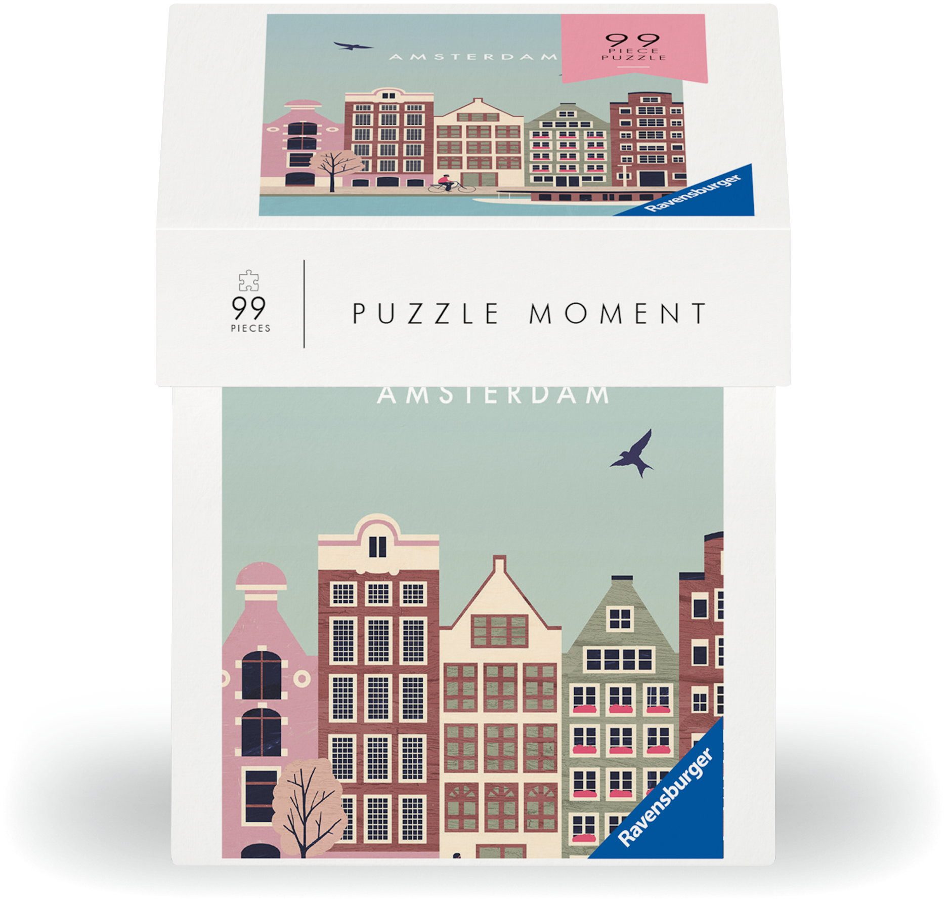 Ravensburger Puzzle 99 Teile Puzzle Amsterdam 12001377, Puzzleteile