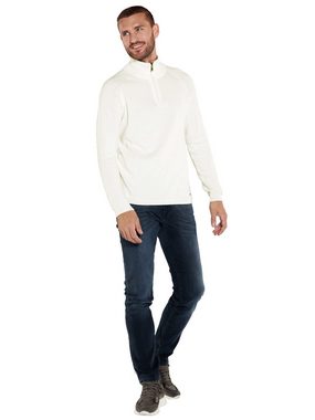 emilio adani Stehkragenpullover Pullover mit Polo-Kragen