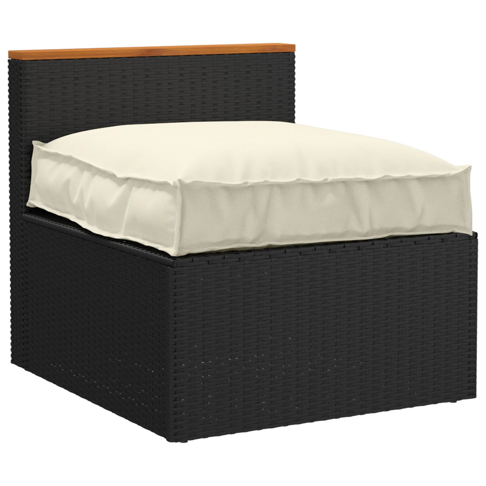 vidaXL Sitzauflage Paletten-Sitzkissen Creme 70x70x12 cm günstig online kaufen
