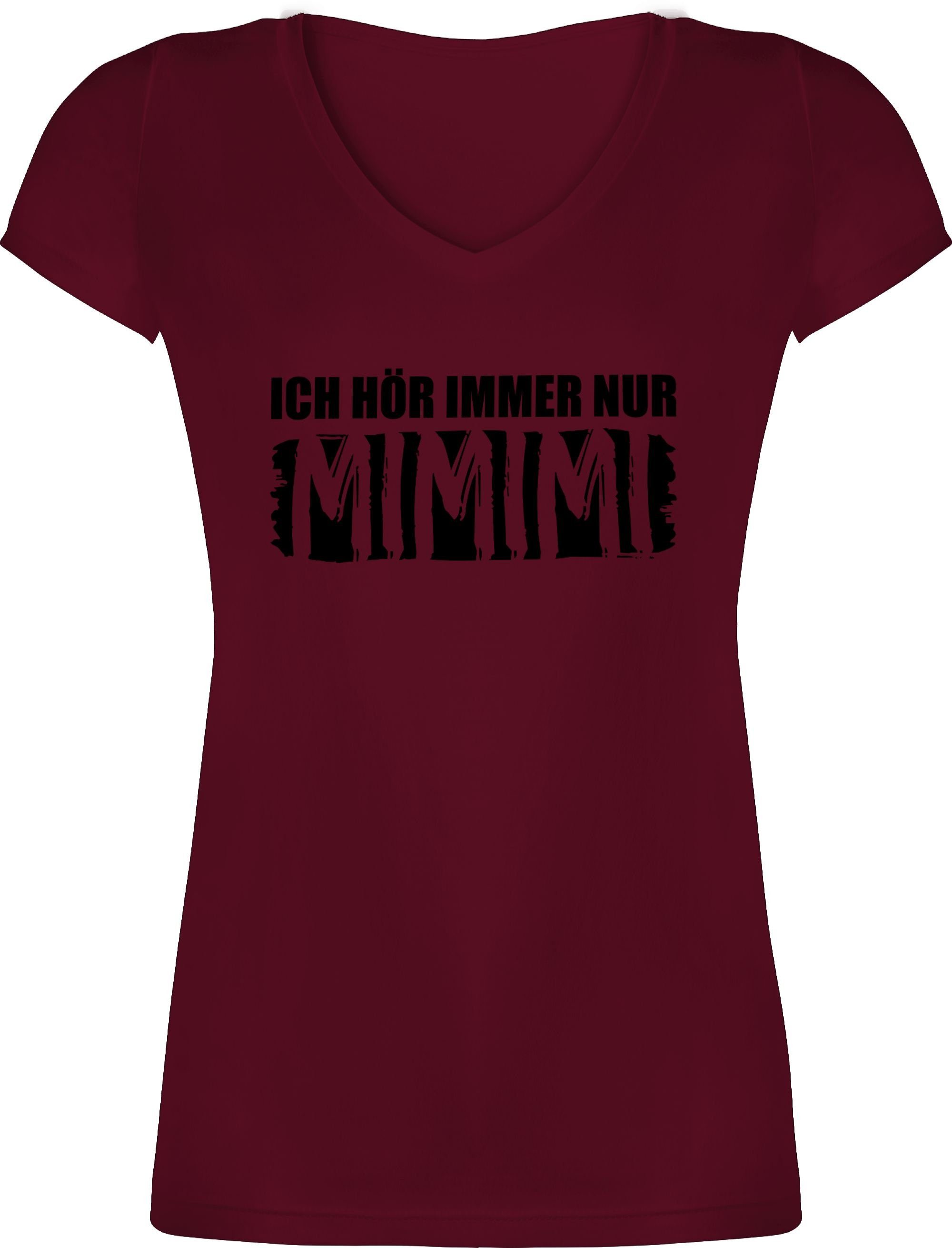 Shirtracer TShirt »Ich höre immer nur MIMIMI schwarz Sprüche