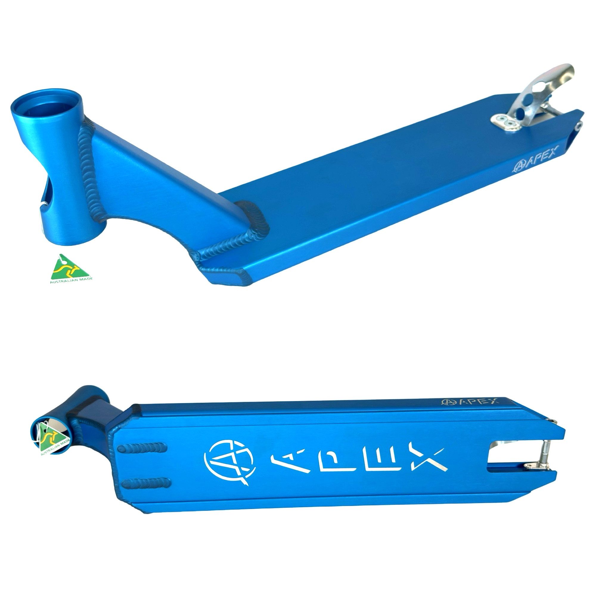 Apex Трюк самокат Apex Pro Stunt-Scooter Deck Mini 550 (46cm) Türkis