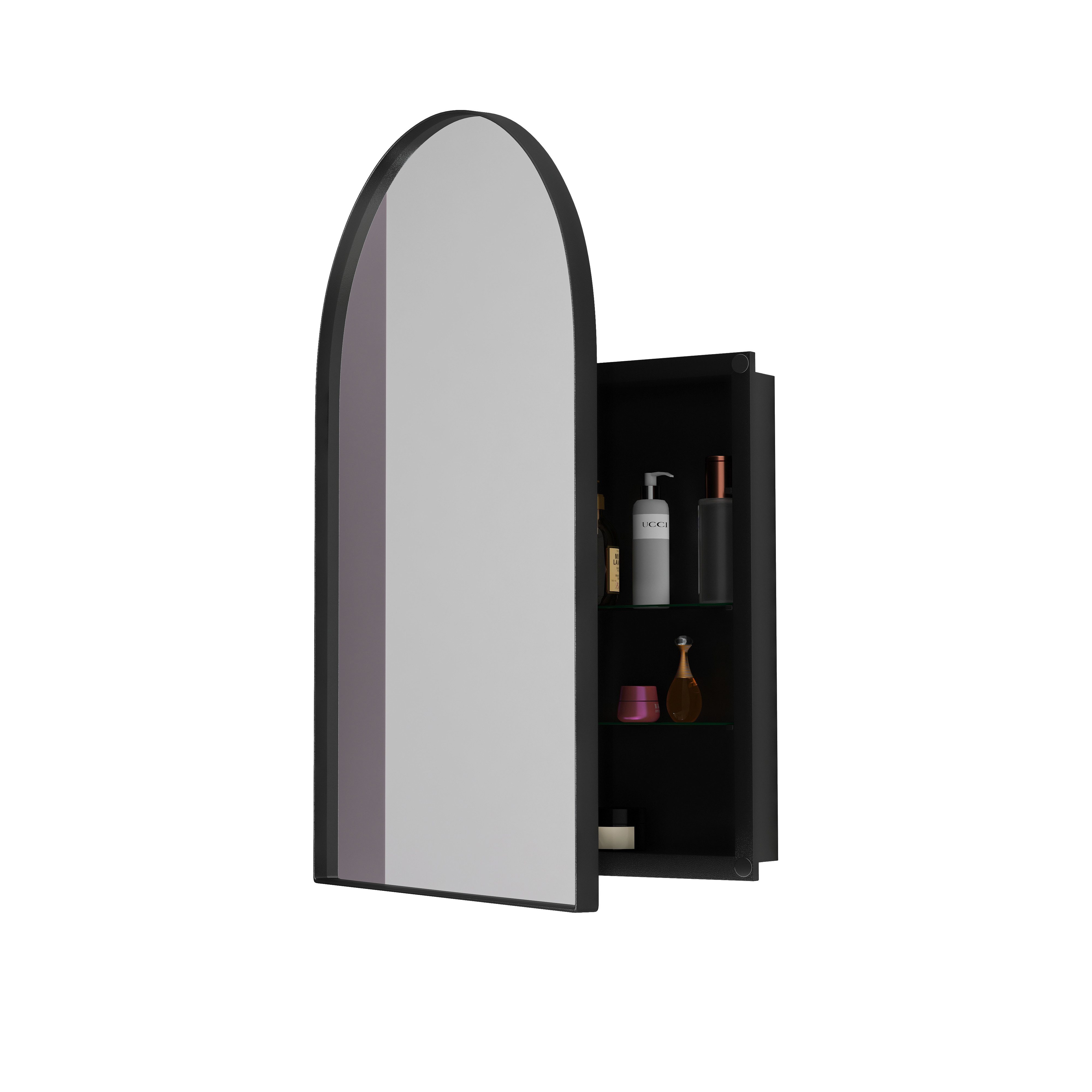 OKWISH Spiegelschrank Spiegel, Badspiegel (Bogen-Spiegelschrank mit günstig online kaufen
