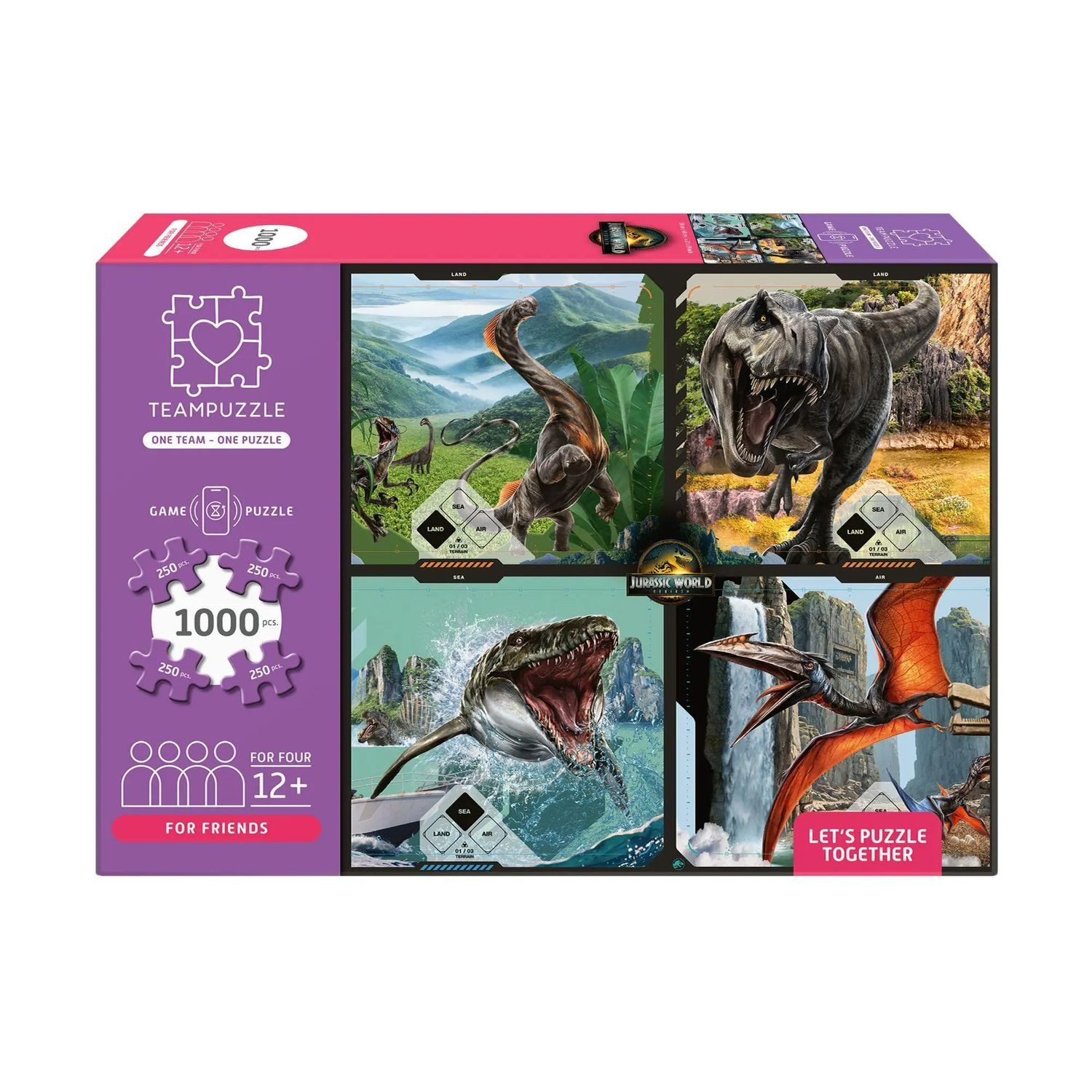 Puzzle Jurassic World, 1000 Puzzleteile