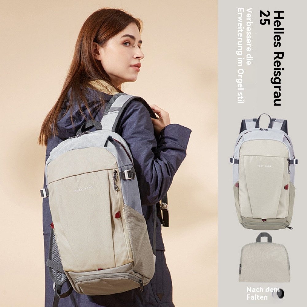 LIANNA Wanderrucksack Wanderrucksack 25L Wanderrucksack Herren Damen (Set, 1-tlg., mit Federtasche), Trekkingrucksack Outdoor Rucksäcke für Camping Wandern Reisen
