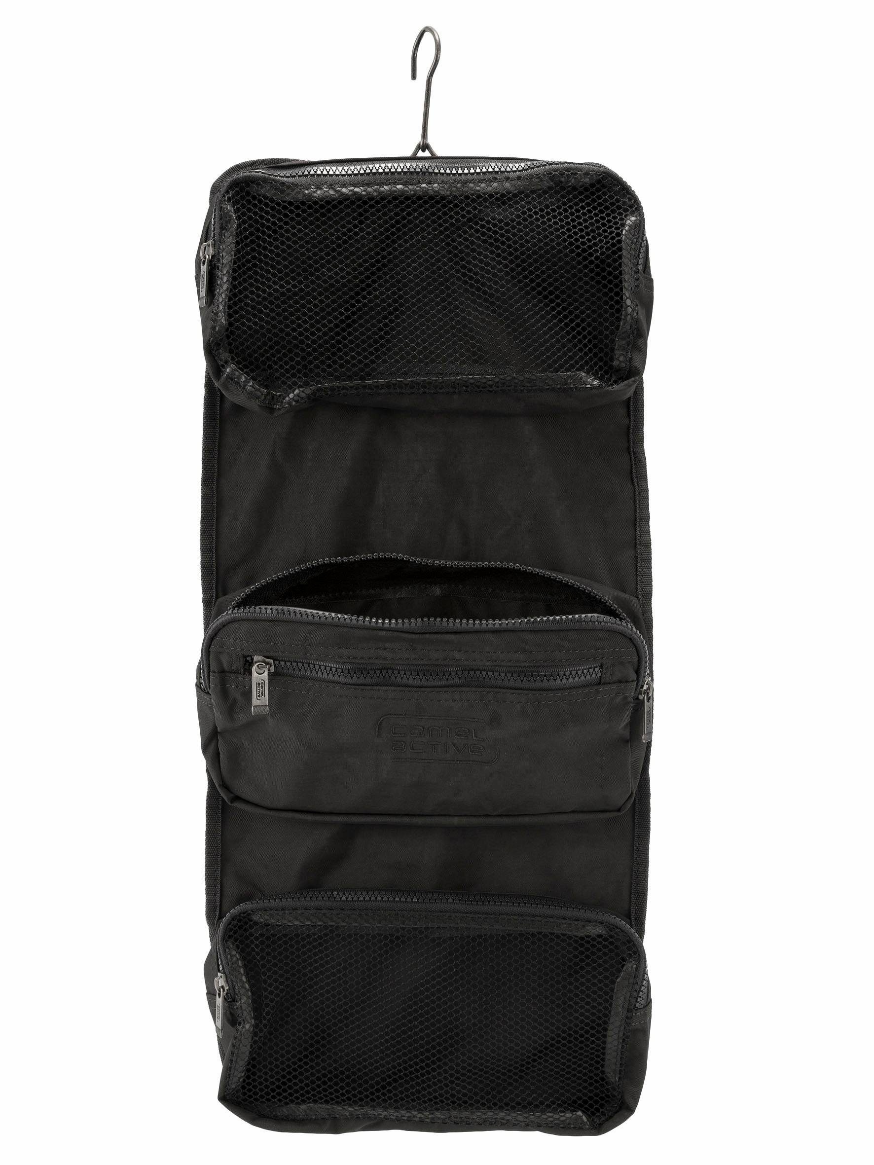 camel active Kulturbeutel Journey, aus leichtem robusten Nylon, funktional perfekt für alle Lebenslagen