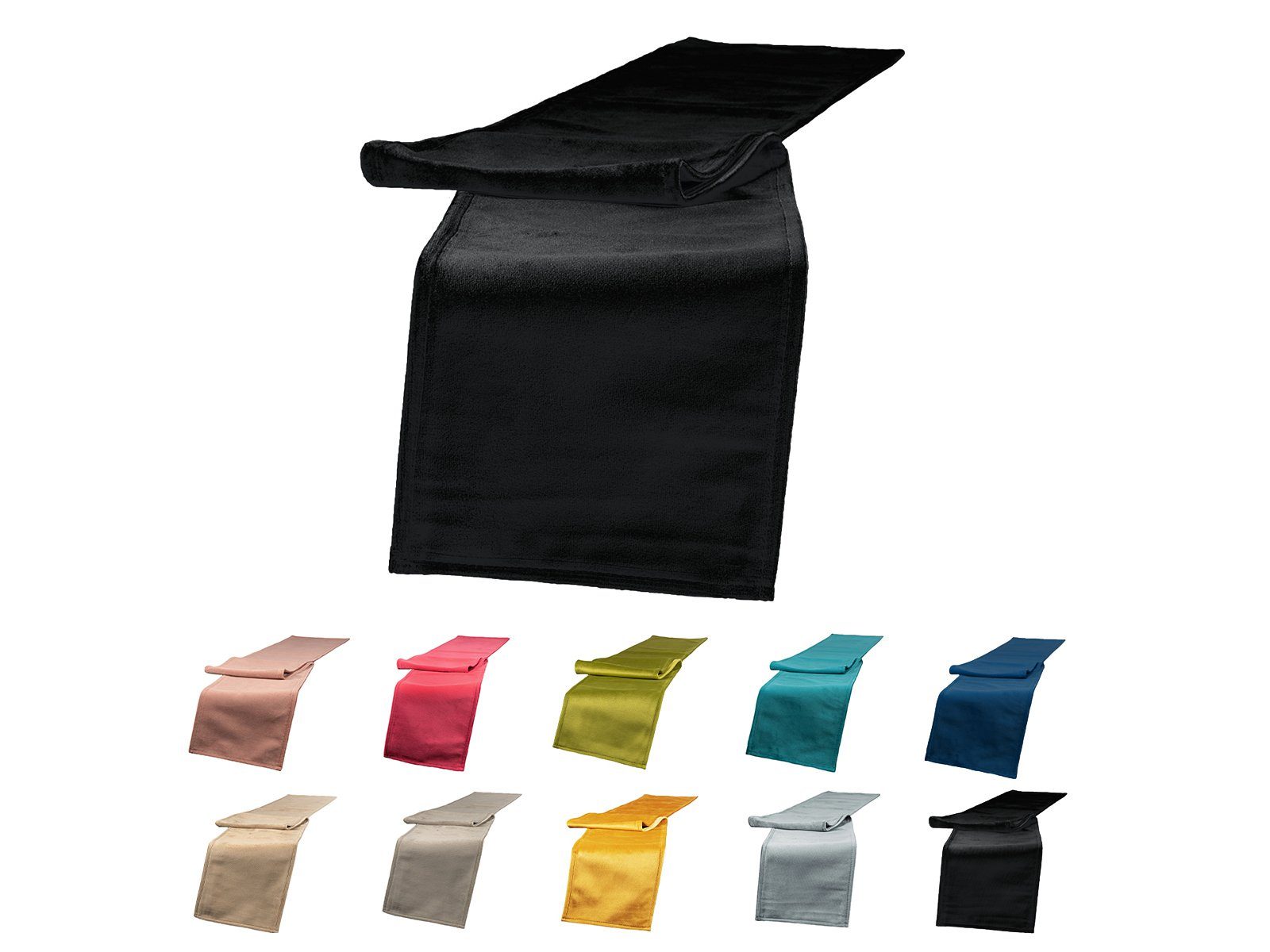 beties Tischband Samt&Sonders (1-tlg, 1 Stück Tischband), schmaler Samt Tis günstig online kaufen