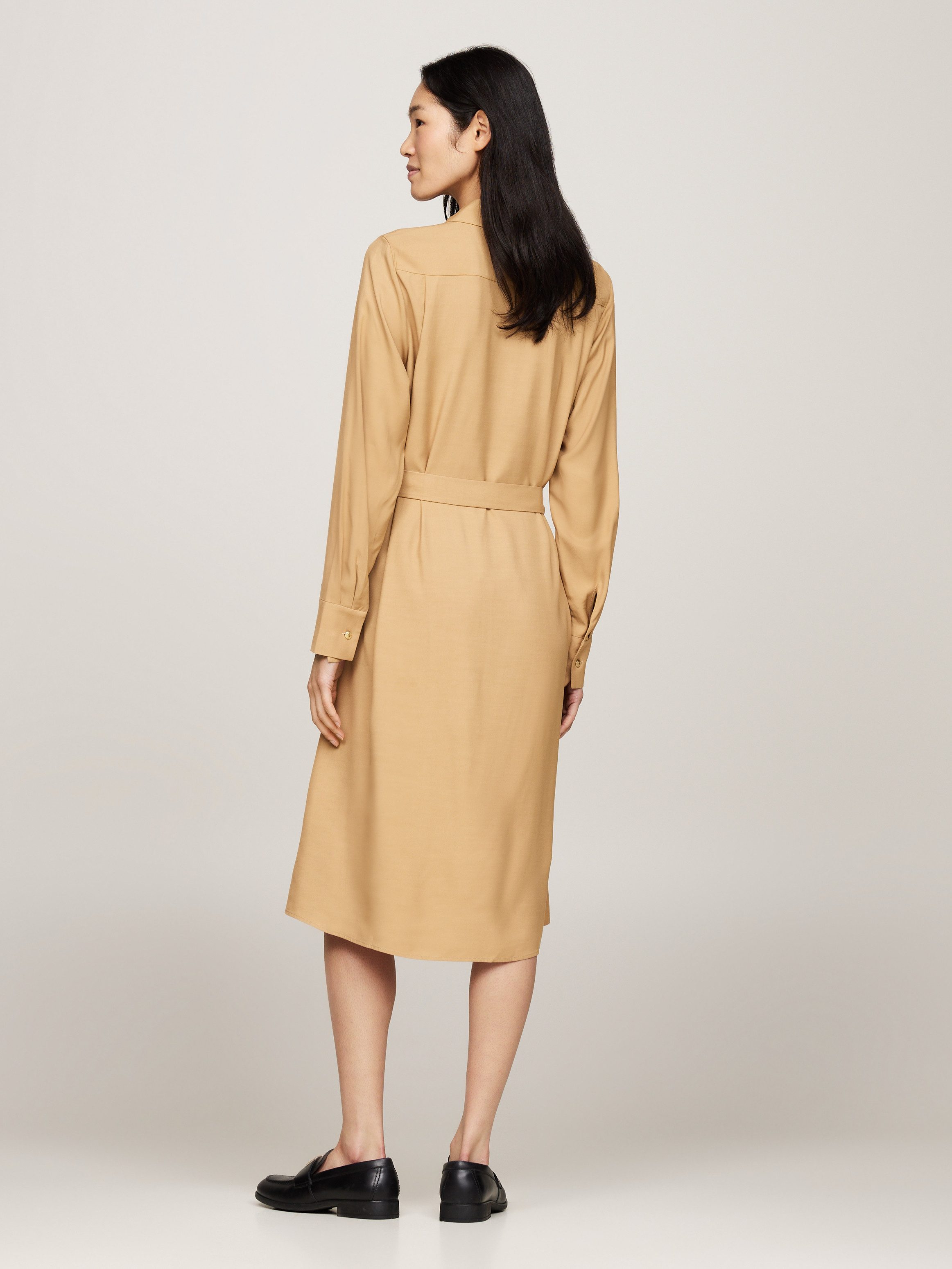 Tommy Hilfiger Hemdblusenkleid FLUID VISCOSE SHIRT günstig online kaufen