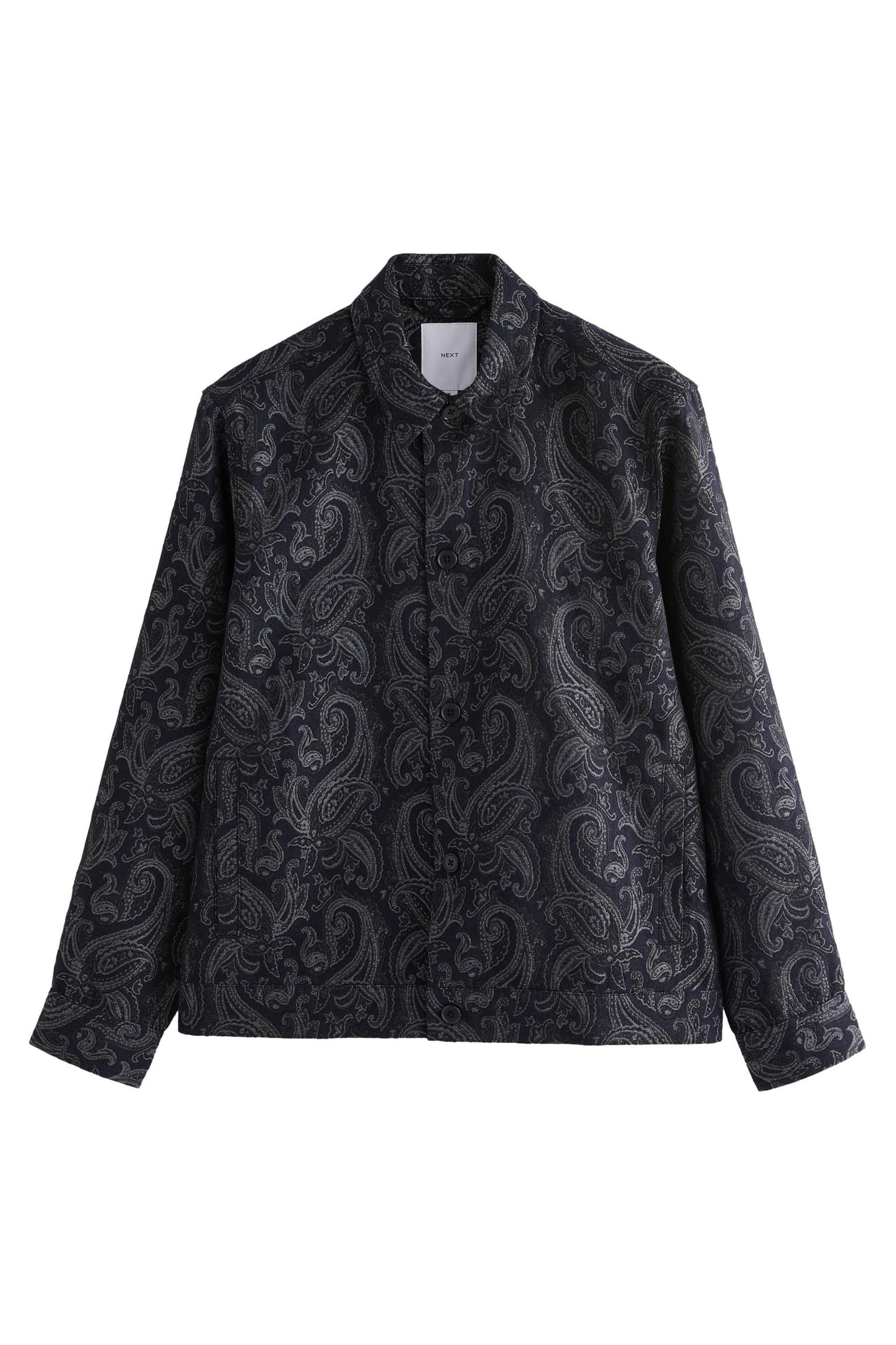 Hemdjacke Hemdjacke mit Gobelin-Muster