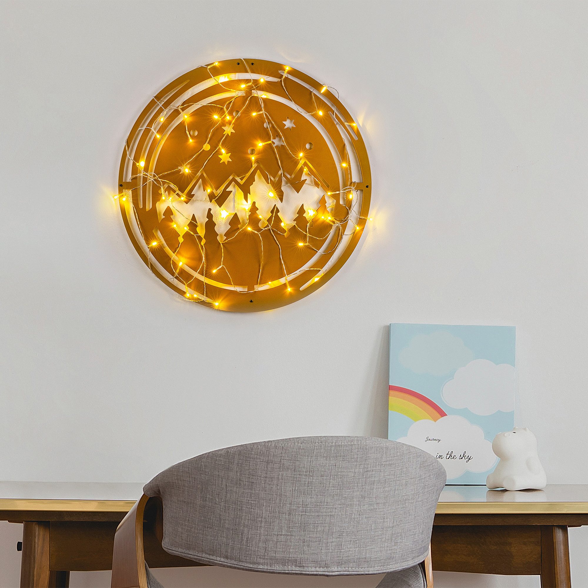 Wallity Wanddekoobjekt 100% METAL