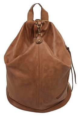 Samantha Look Cityrucksack, echt Leder, Made in Italy