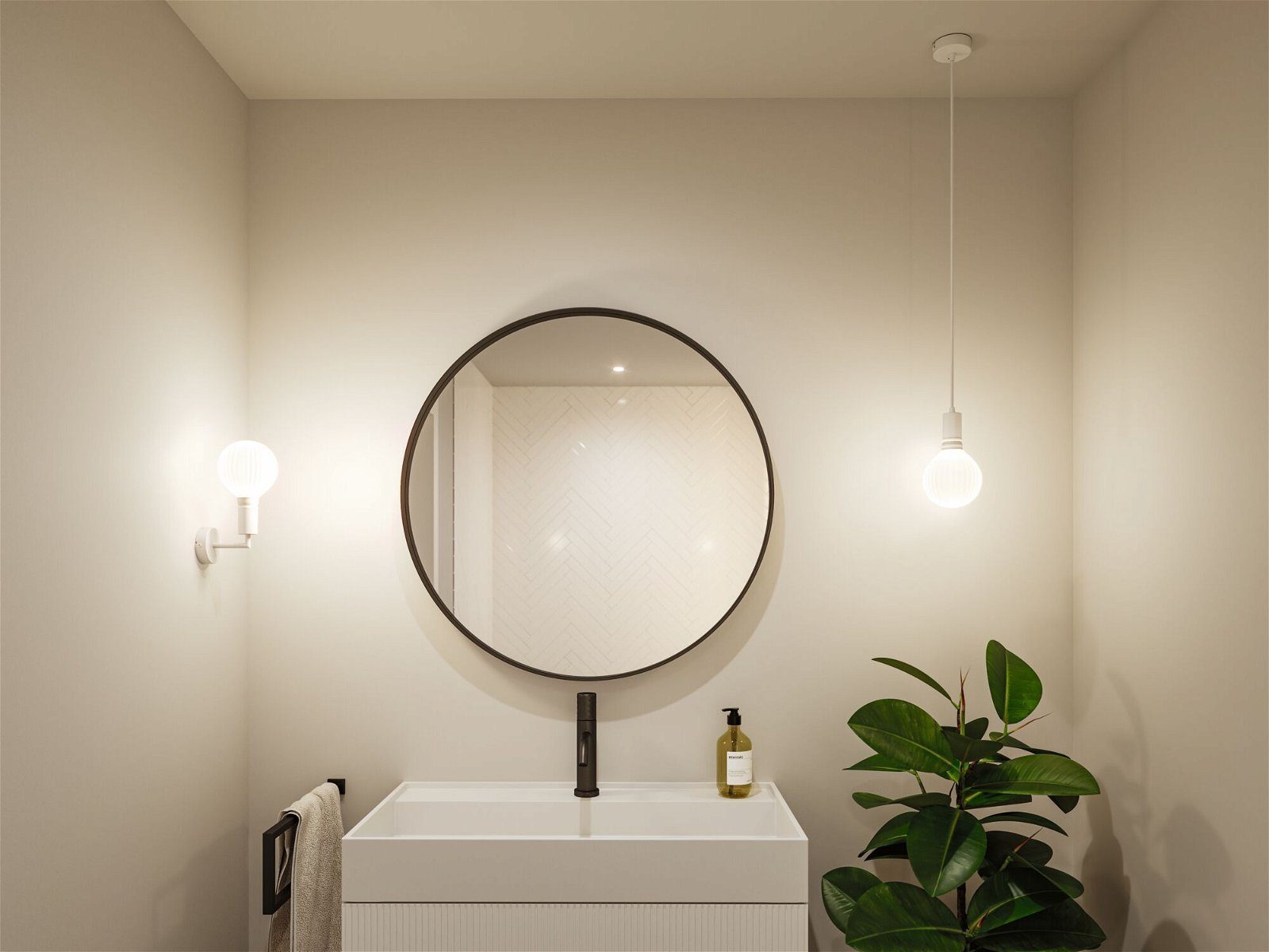 Paulmann Pendelleuchte Ravi IP44 max 1x60W günstig online kaufen