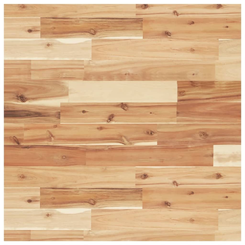 vidaXL Tischplatte Tischplatte Quadratisch 60x60x2 cm Massivholz (1 St)