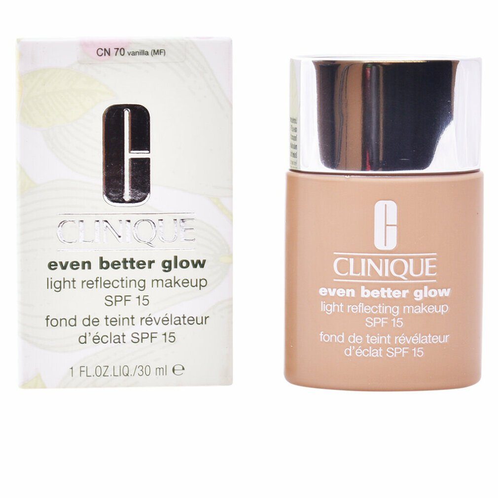 CLINIQUE Foundation Even Better Glow Light Reflecting Makeup #CN70 Vanilla 30ml