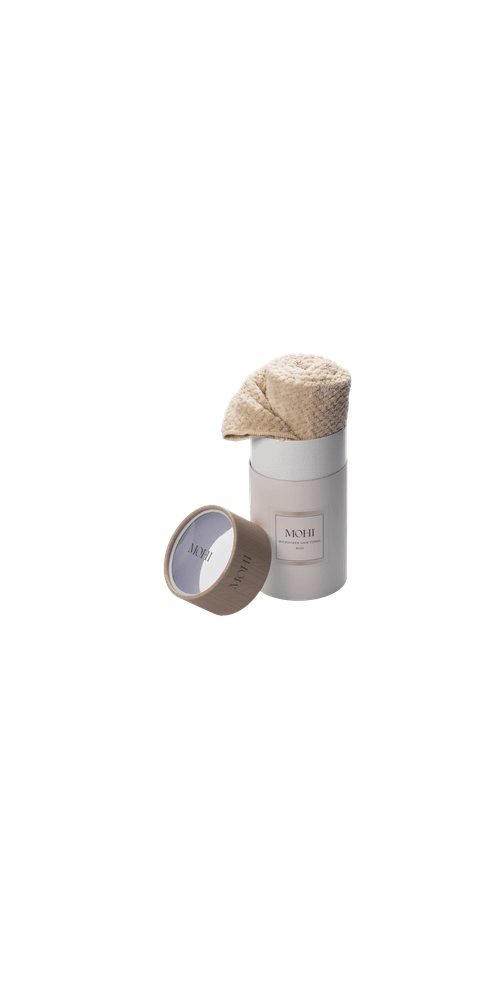 MOHI Handtücher Mohi Microfiber Hair Towel Beige