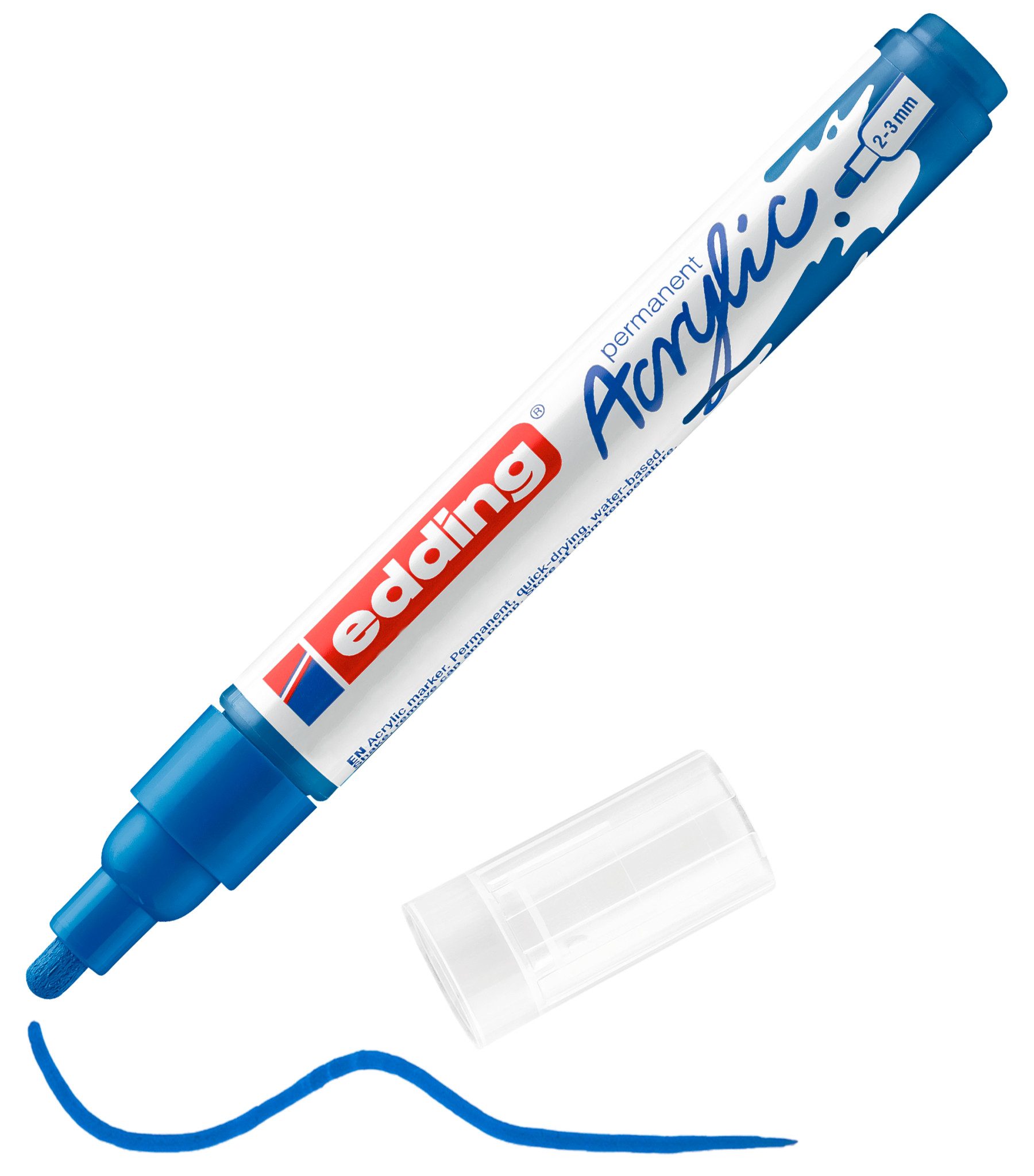 edding Marker ignore, Strichbreite 2-3 mm