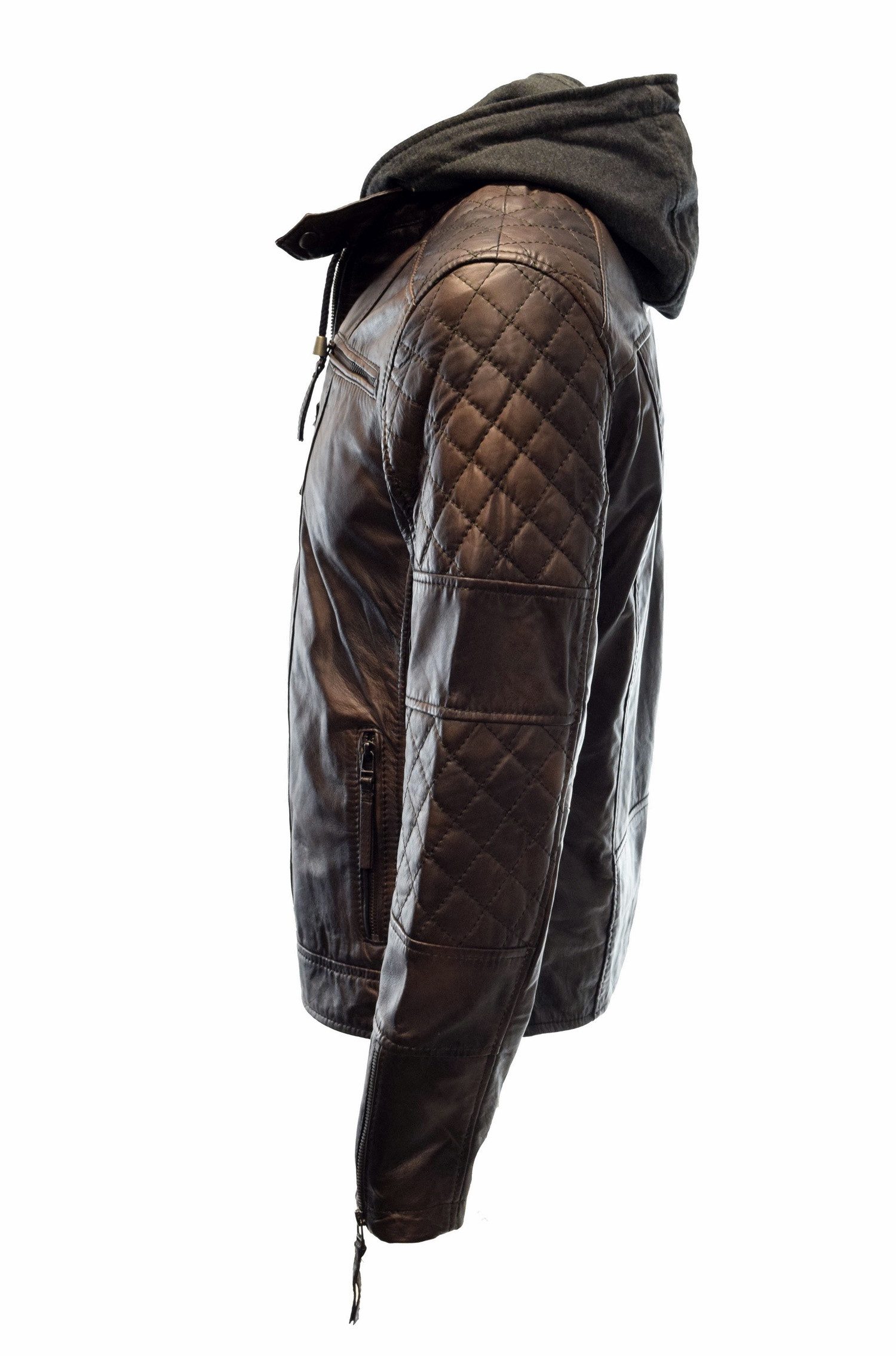 Zimmert Leather Lederjacke Alex II gesteppt, günstig online kaufen