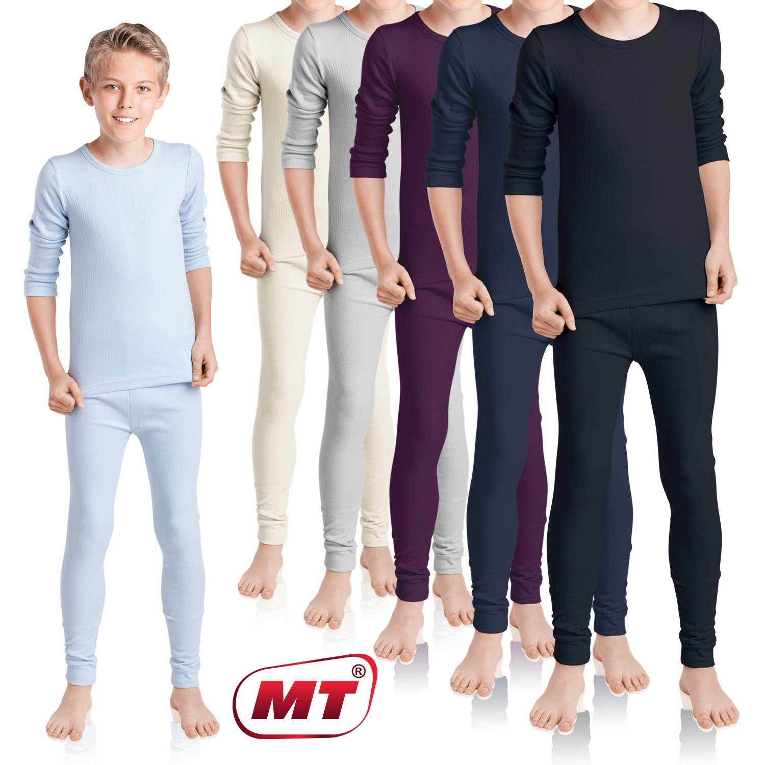 MT Thermohose Kinder Ski- & Thermowäsche Set Lange Unterwäsche - Jungen & Mädchen