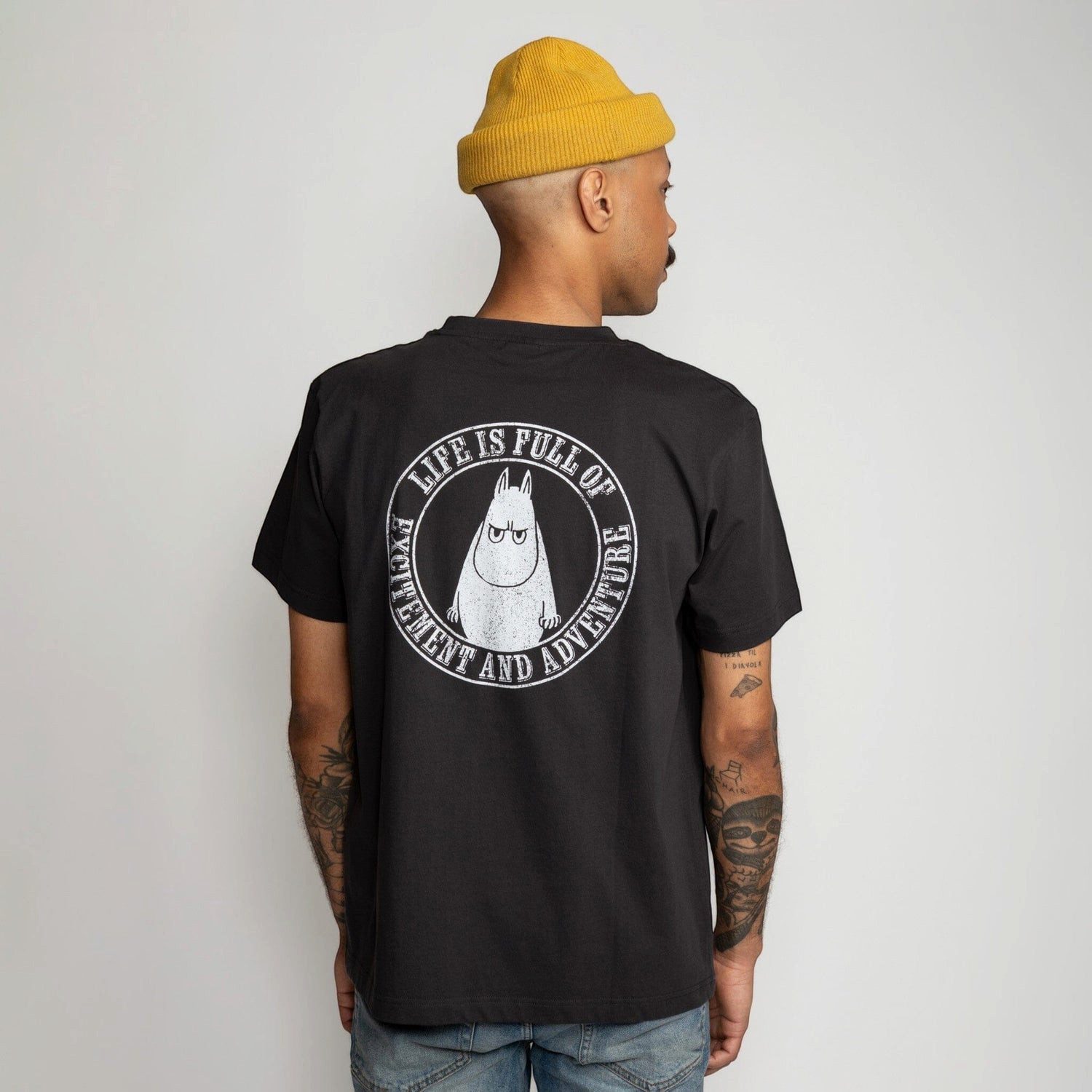 Moomin by Martinex T-Shirt Martinex Moomin Adult T-Shirt Alvi T-Shirt "Life Is Adventure" - Grau