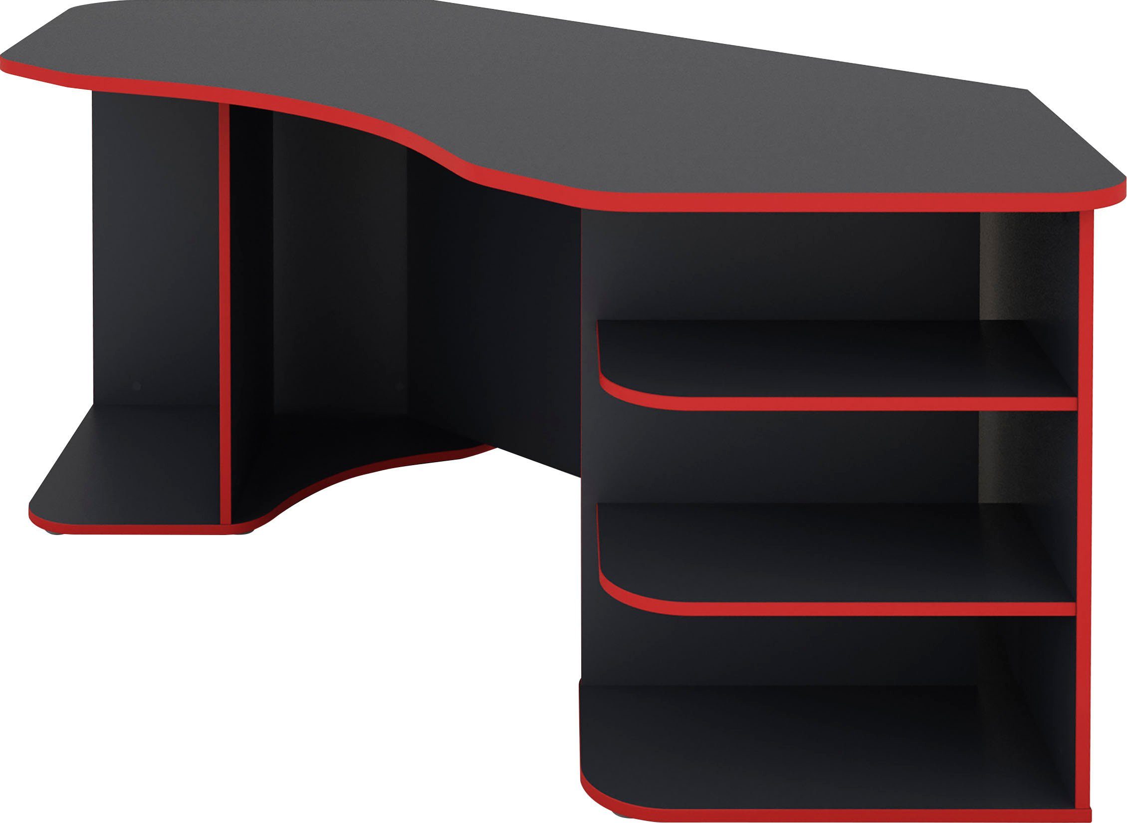 byLIVING Gamingtisch Thanatos, Breite 198 cm, moderner Eckschreibtisch – Bild 4 von 5