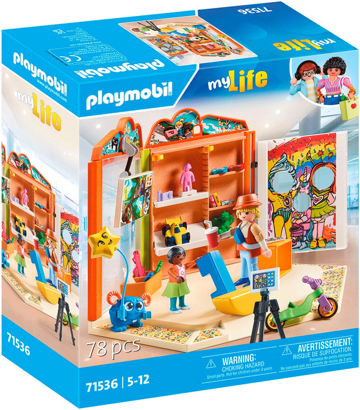 Playmobil® Spielwarenladen (71536), My Life Konstruktions-Spielset, (78 St) günstig online kaufen