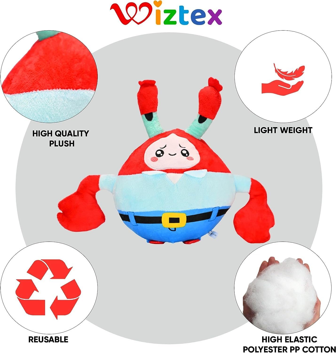 Wiztex Kuscheltier Lankybox Plüschfigur 14-33 cm günstig online kaufen