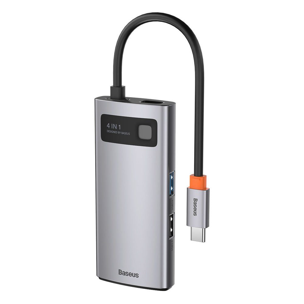 4in1 Multifunktions-HUB USB Typ C - USB Typ C Stromversorgung 100 W Adapter