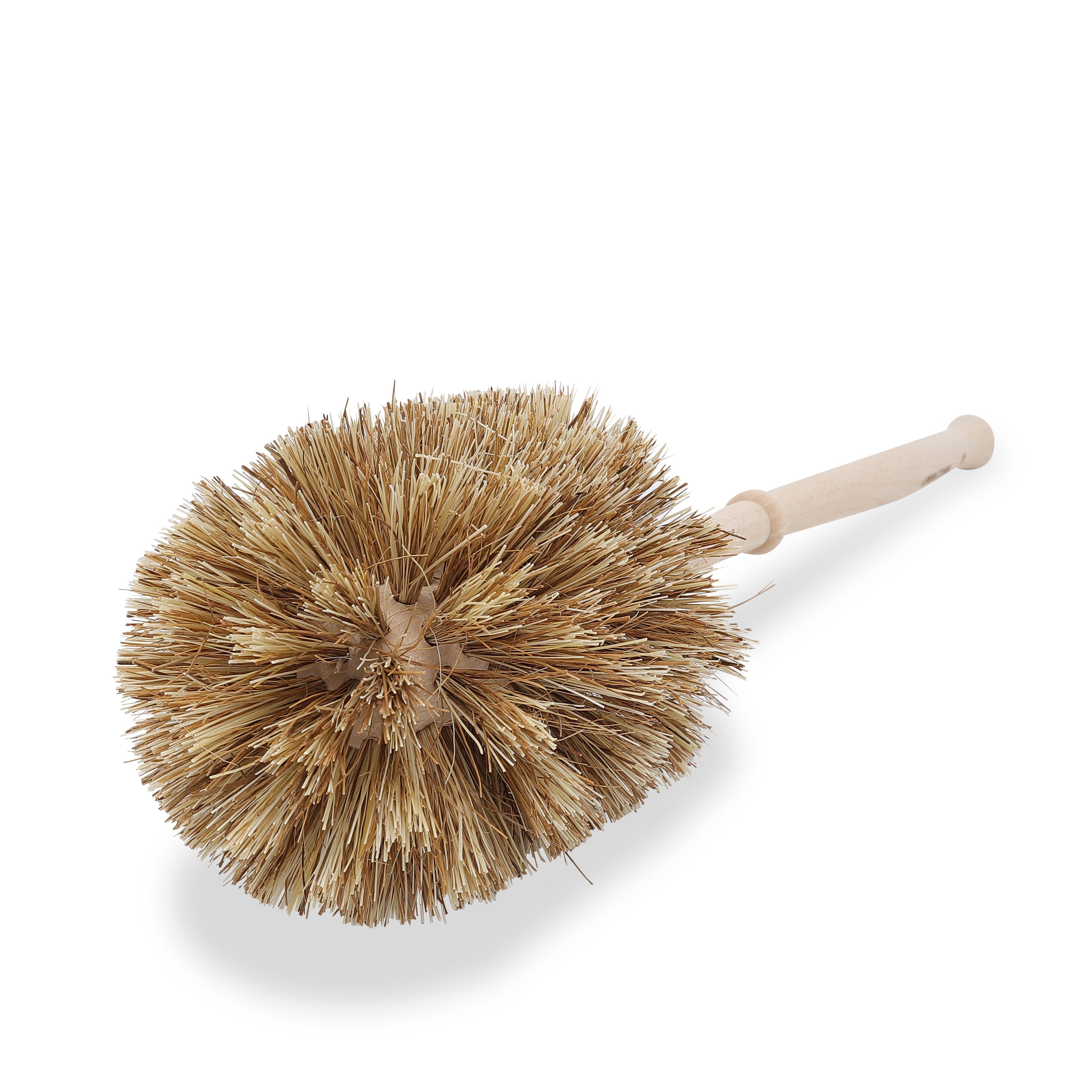 WALDKRAFT WC-Reinigungsbürste Klobürste WC-Bürste mit Glas aus Buchenholz und Kokos / Fibreborsten, (Glasbehälter+Klobürste,Borsten: Fibre oder Kokos), Handlicher Holzgriff aus Buchenholz
