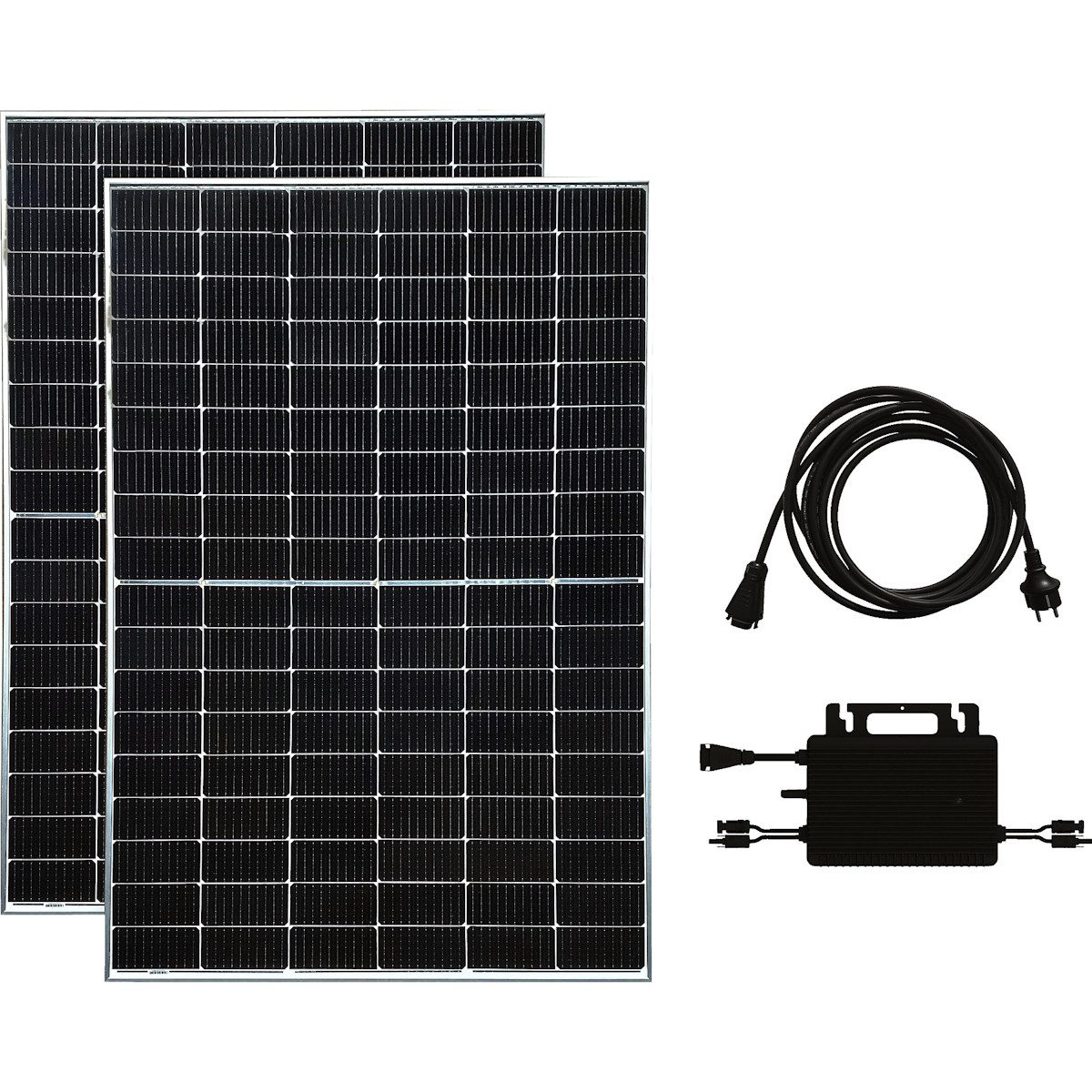 Technaxx Balkonkraftwerk TX-274 Solar-Set 800 Wp – Komplett-Set für die einfache Stromerzeugung