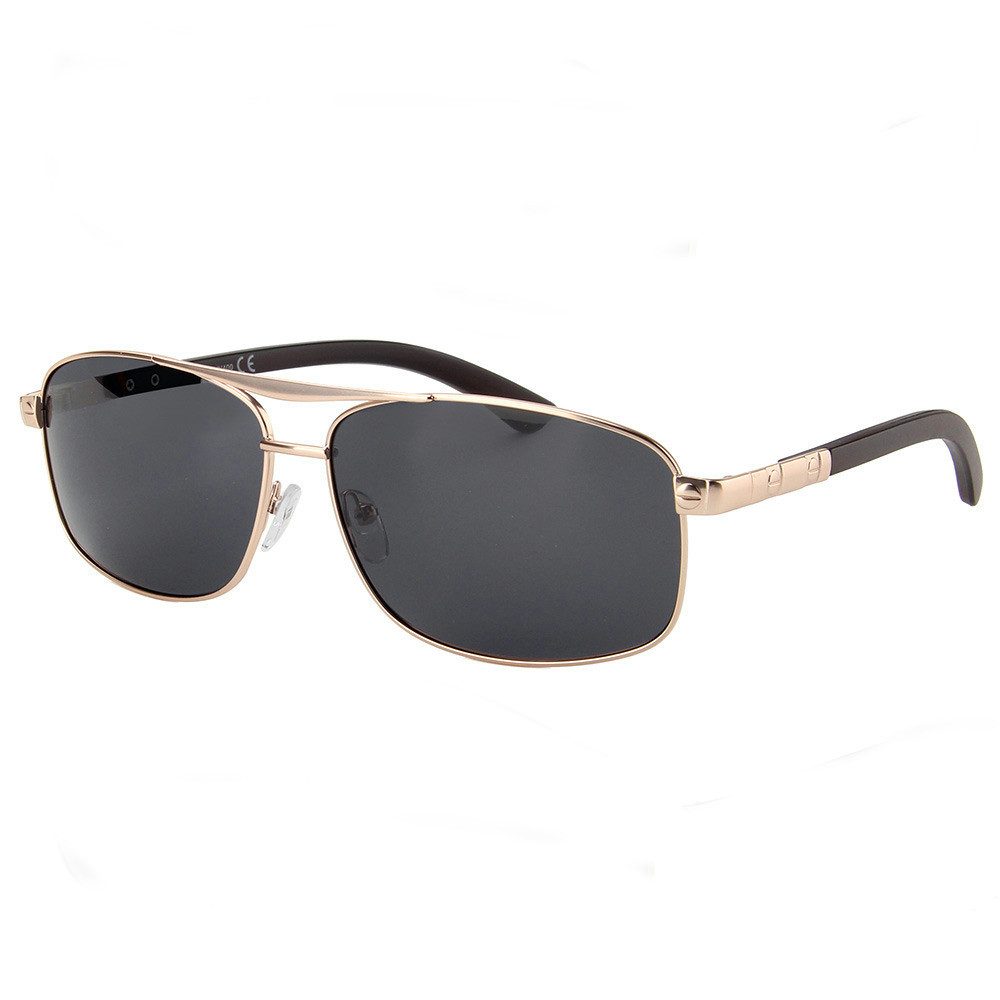 Sonnenbrille Polarisierte Sportliche Herren Sonnenbrille Bikerbrille Pilotenbrille