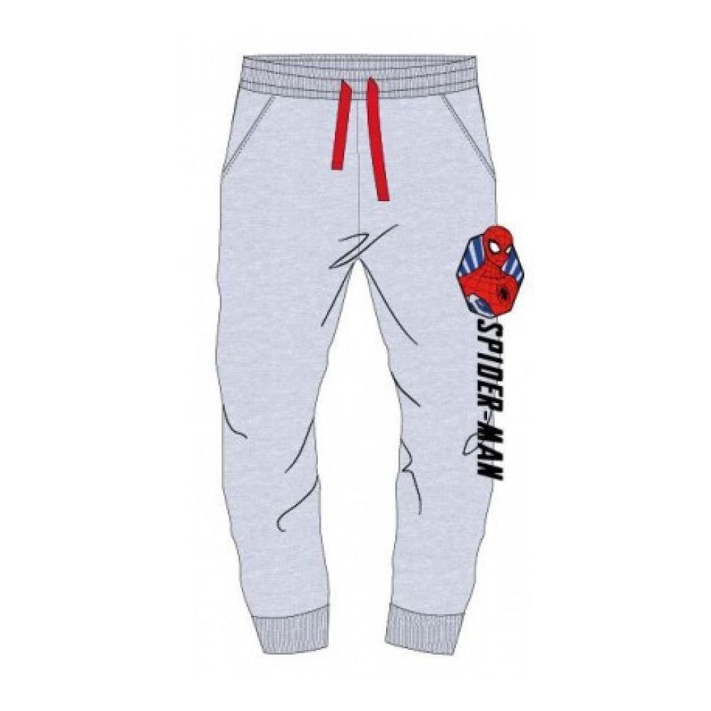 EplusM Jogginghose Spiderman Jogginghose für Jungen, Grau & Blau, Größen 104-134