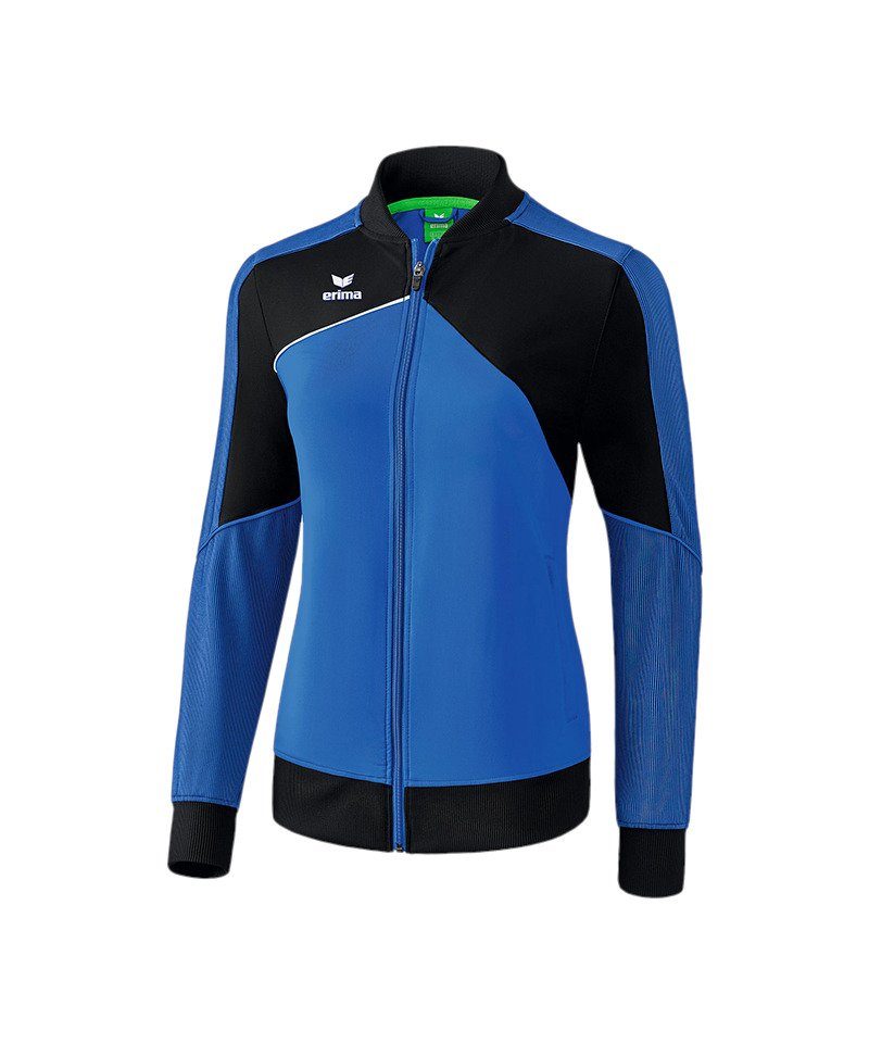 Erima Trainingsjacke Premium One 2.0 Präsi-Jacke Damen blauschwarz | Trainingsjacken