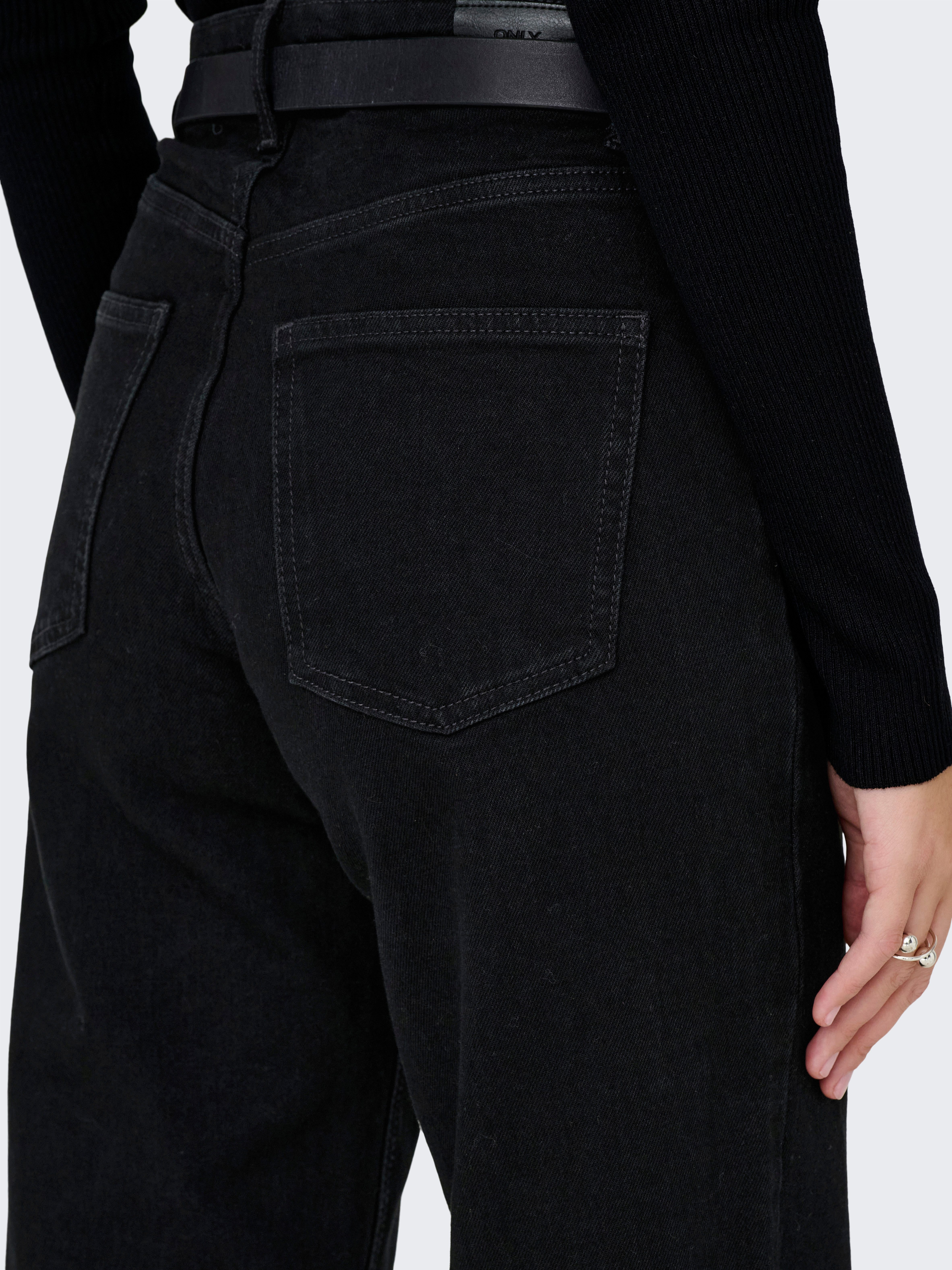 ONLY High-waist-Jeans ONLJUICY HW WIDE DNM REA670 günstig online kaufen