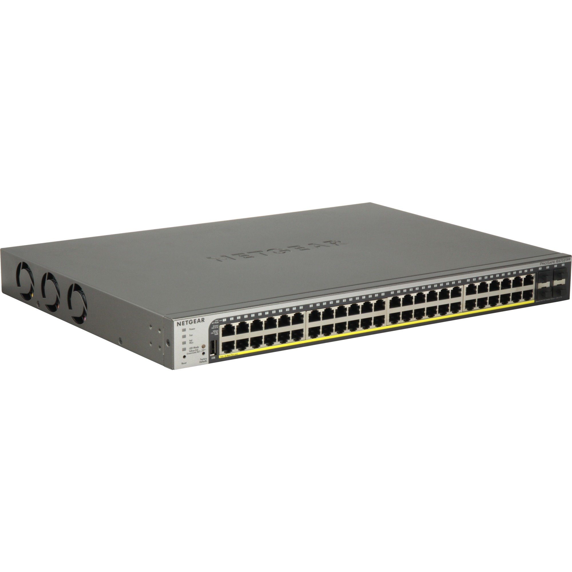 NETGEAR Netgear GS752TPP, Switch Netzwerk-Switch