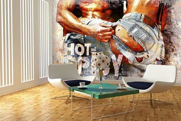 WandbilderXXL Fototapete Hot and Spicy, glatt, Retro, Vliestapete, hochwertiger Digitaldruck, in verschiedenen Größen