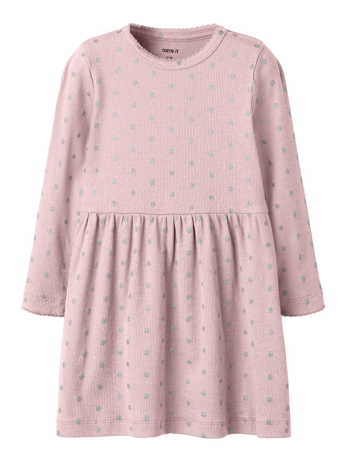 Name It Strickkleid NMFLONA LS DRESS Baumwollmischung, regular fit