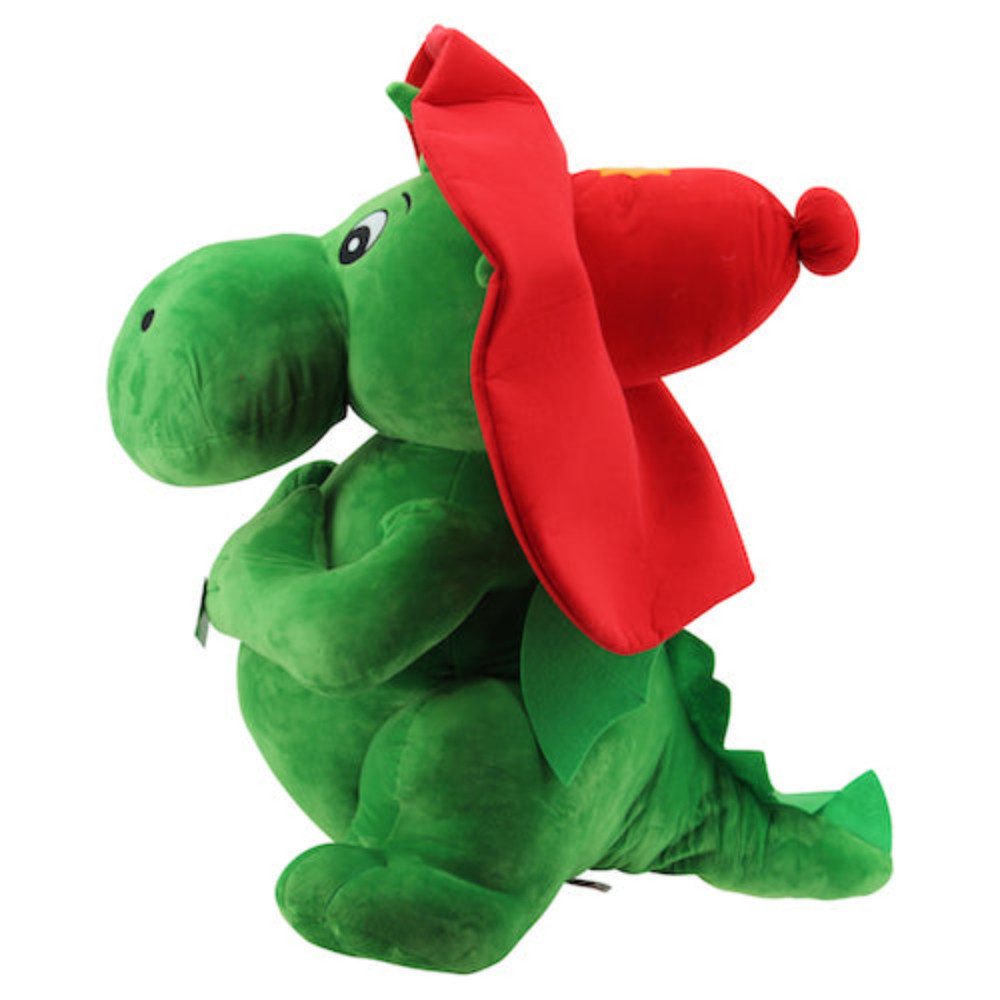 Sweety-Toys Kuscheltier Sweety Toys 8100 Feuerwehr Maskottchen Drache Plüschtier GRISU 90 cm