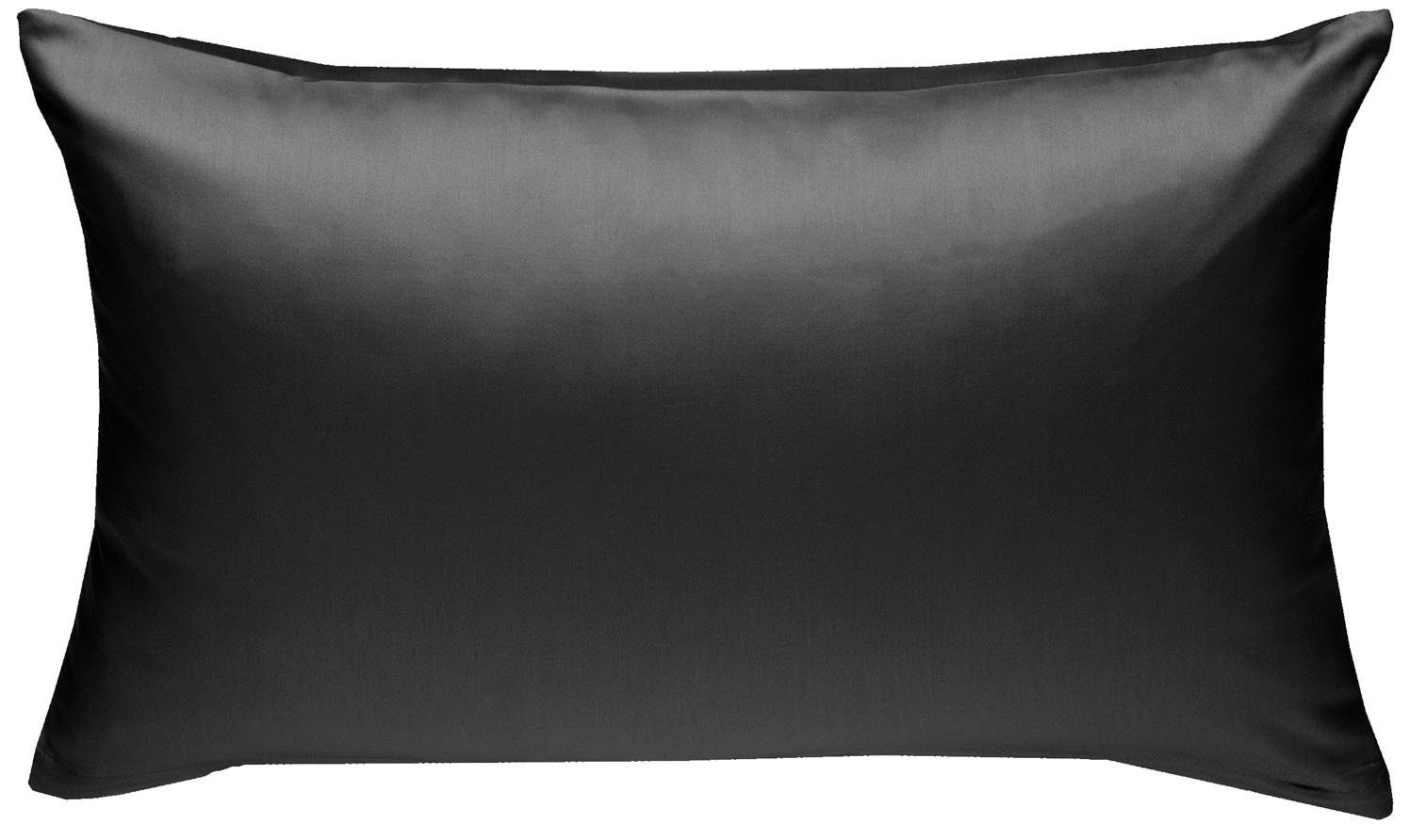 BETTWAESCHE-MIT-STIL Kissenbezug Mako Satin Kissenbezug uni einfarbig, (1 Stück)