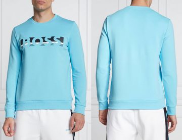 BOSS Sweatshirt HUGO BOSS Salbo 1 Pullover Retro Sweater Sweatshirt Jumper Sweat-Jacke