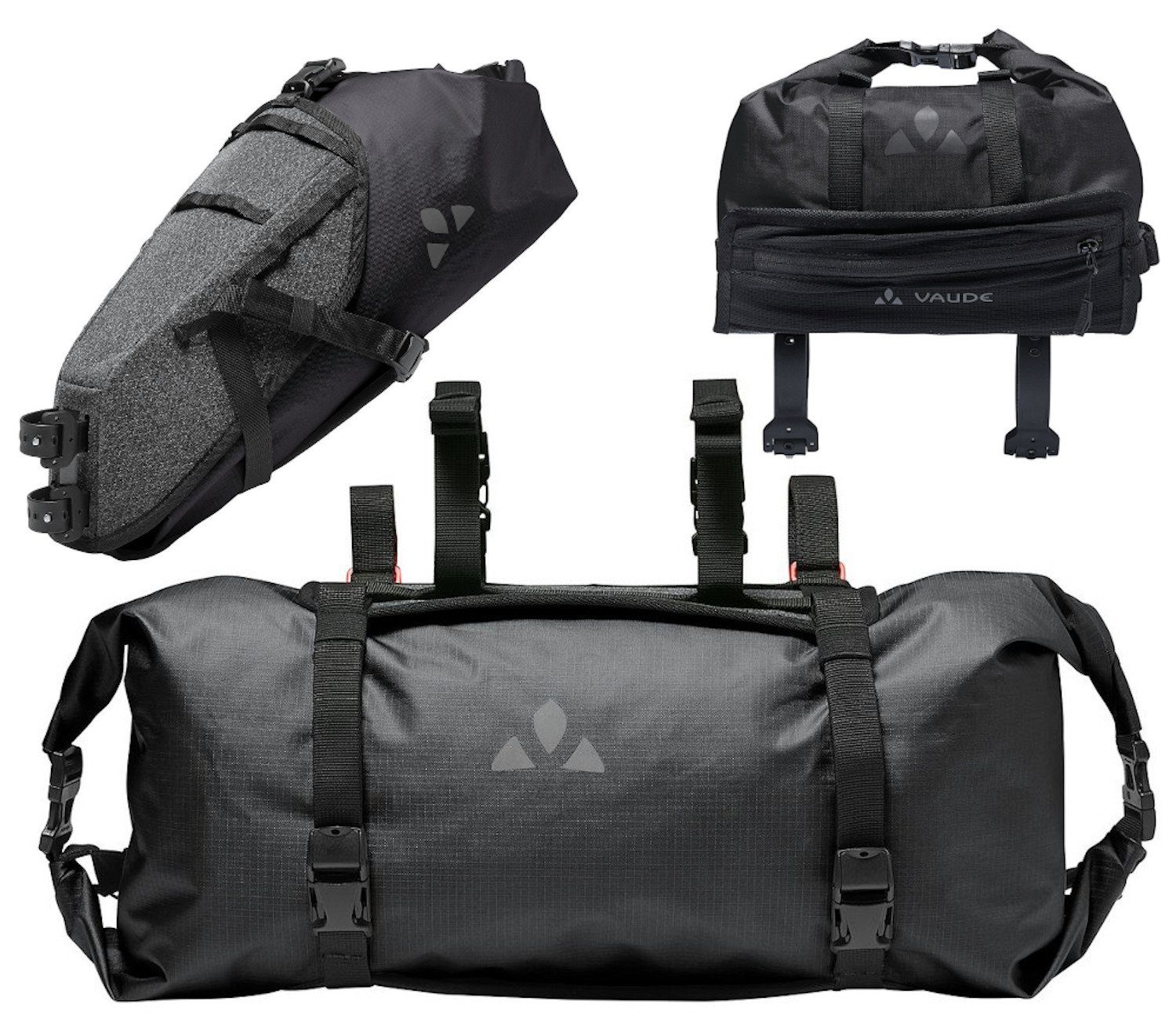 Fahrradtasche wasserdichte Fahrradtaschen im Set Trailfront II Trailsaddle II Trailguide II Bikepacking