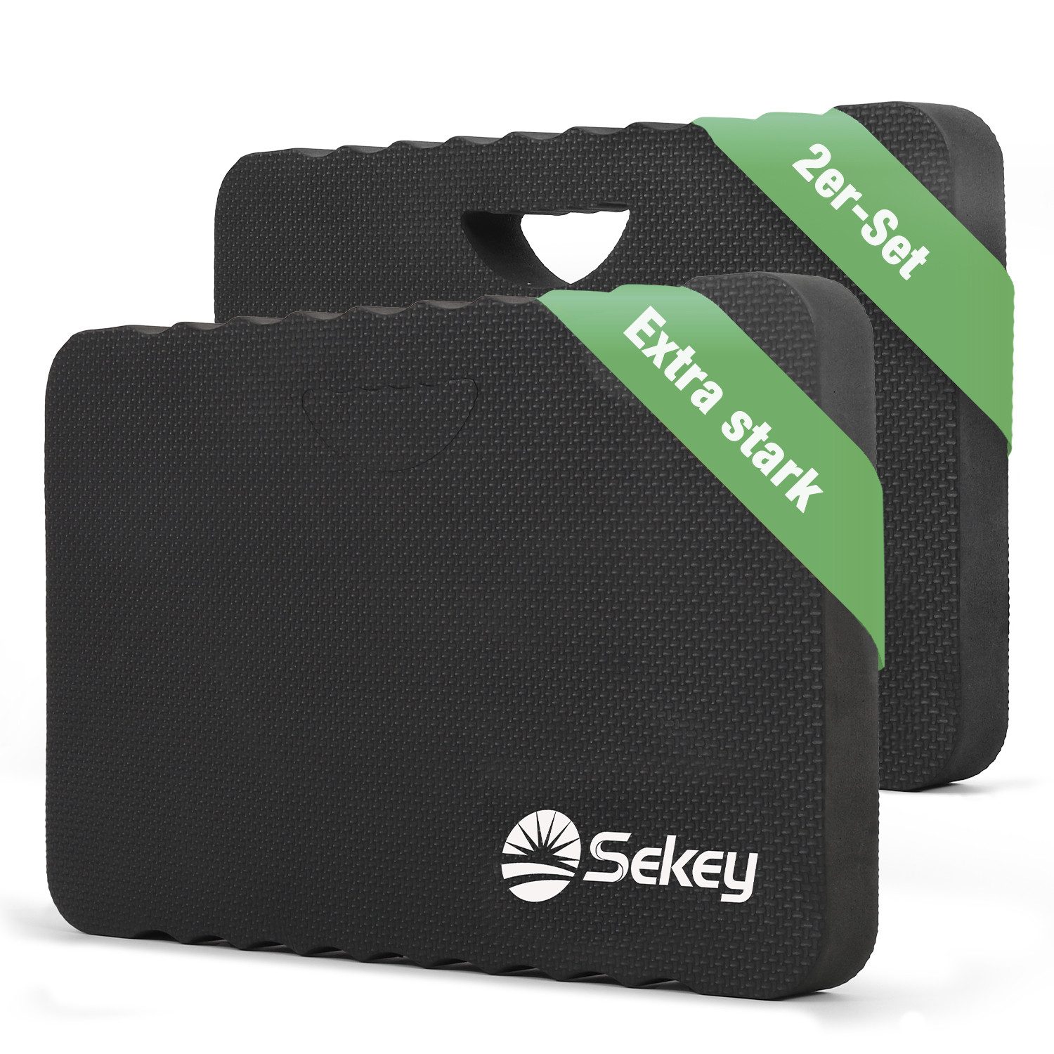 Sekey Garten-Kniekissen Garten Knieschutz für Gartenarbeit, Sitz- und Kniepolster Kniematte, (2-St), 40 mm Extra Dick weich gepolstert, druckentlastend und wasserabweisend