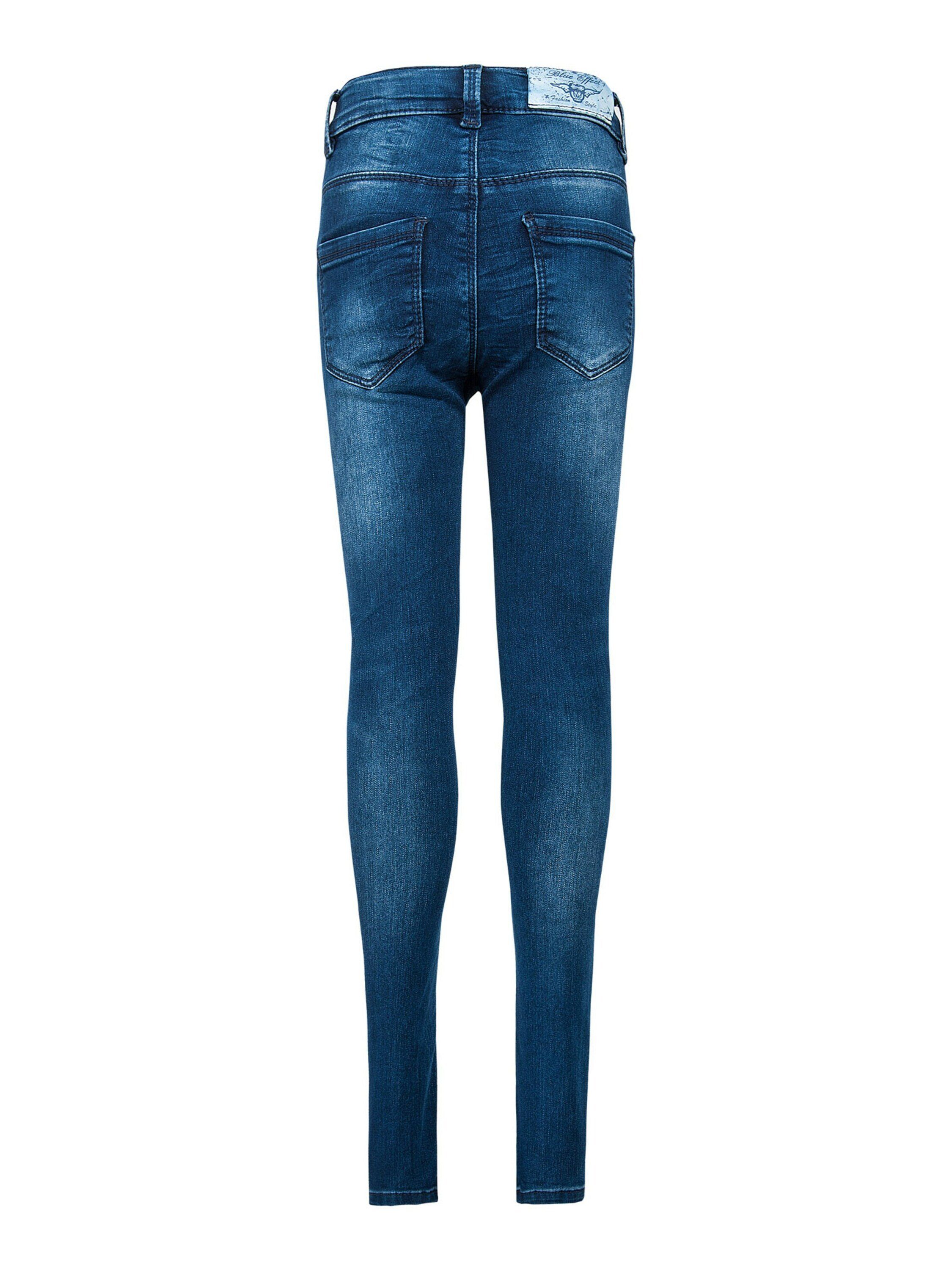 (1-tlg) Plain/ohne BLUE Details EFFECT Skinny-fit-Jeans