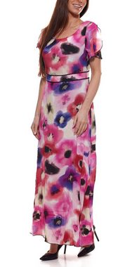 GUIDO MARIA KRETSCHMER Partykleid GUIDO MARIA KRETSCHMER Freizeit-Kleid bequeme Damen Maxi-Kleid mit Allovermuster Sommer-Kleid Bunt