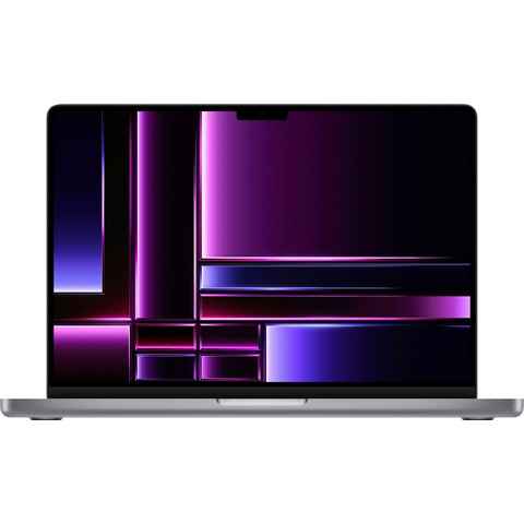 Apple 14" MacBook Pro Notebook (35,97 cm/14,2 Zoll, Apple M2 Pro, 16-Core GPU, 1000 GB SSD)